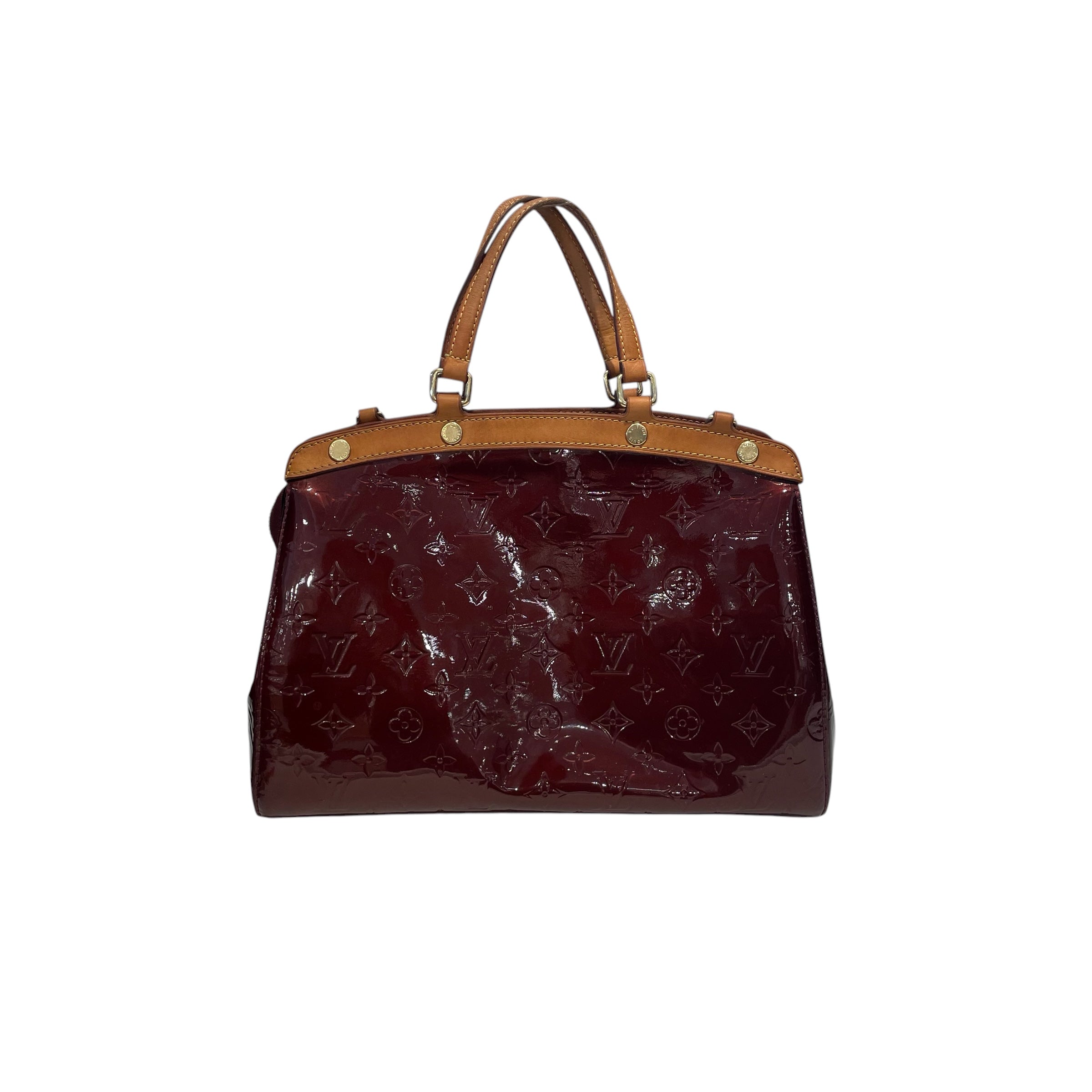 LOUIS VUITTON/Hand Bag/Monogram/Leather/BRD/Vernis Brea MM view 2