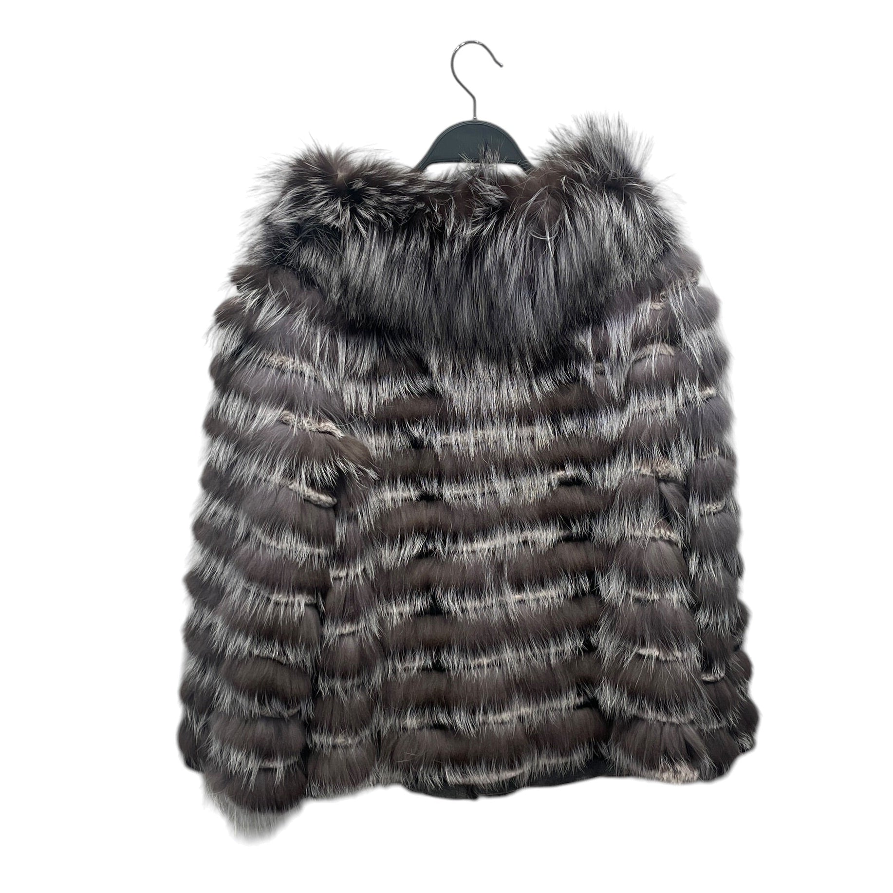 DIANA ROSH/Jacket/S/Fur/GRY/ view 2