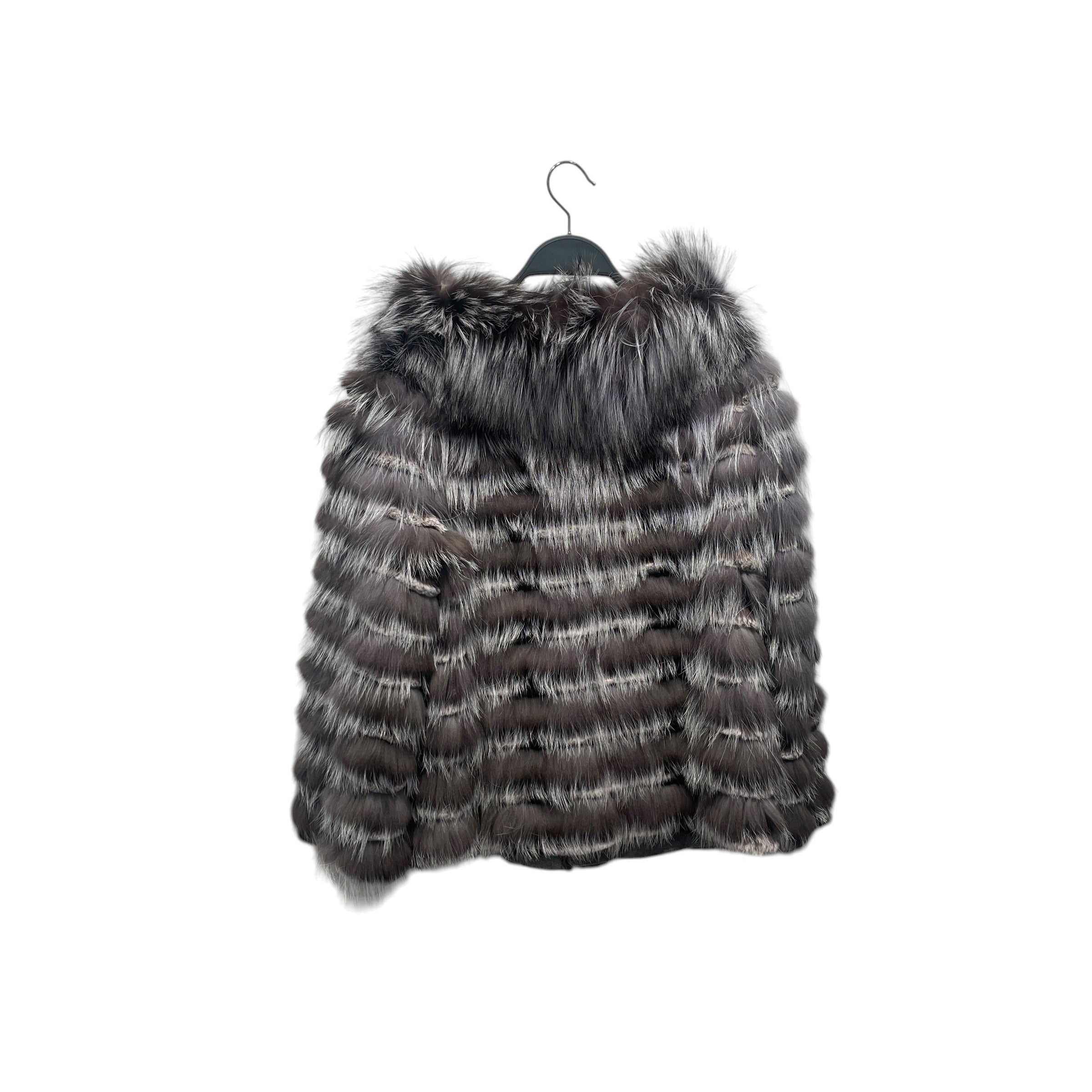 DIANA ROSH/Jacket/S/Fur/GRY/ view 2