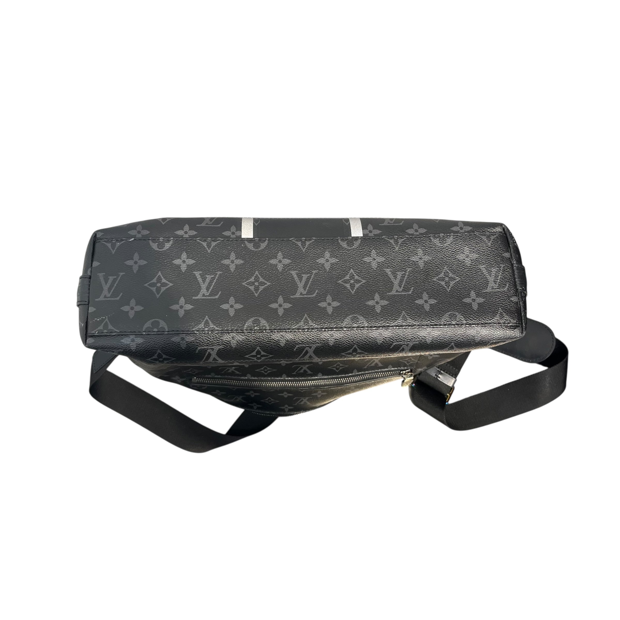 LOUIS VUITTON/FRAGMENT/Bag/FREE/Monogram/Leather/BLK/IRIDESCENT HRDWRE MESSENGER view 9