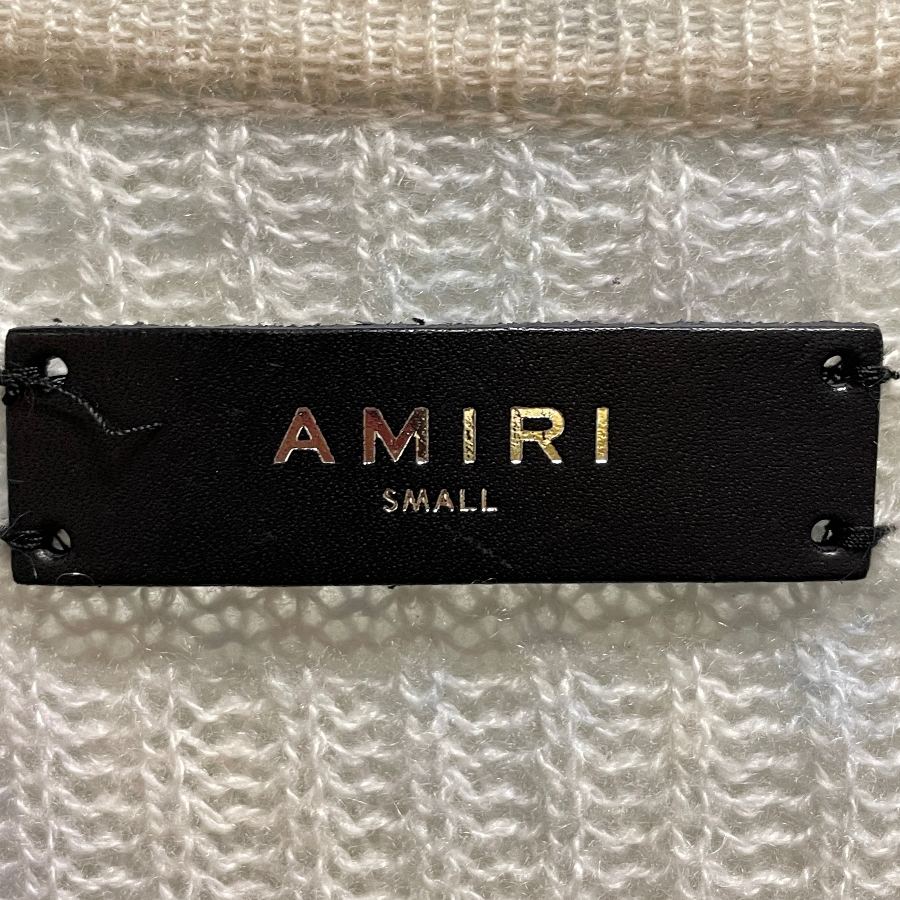 AMIRI/Sweater/S/All Over Print/Cashmere/MLT/love middle view 3