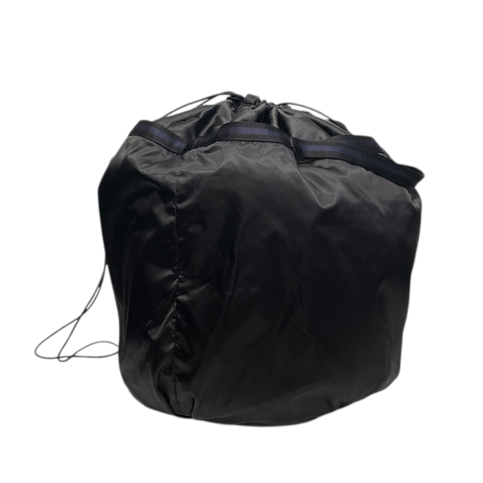 CHANEL/Bag/Nylon/BLK/NYLON SPORTS LINE GYM BAG view 2