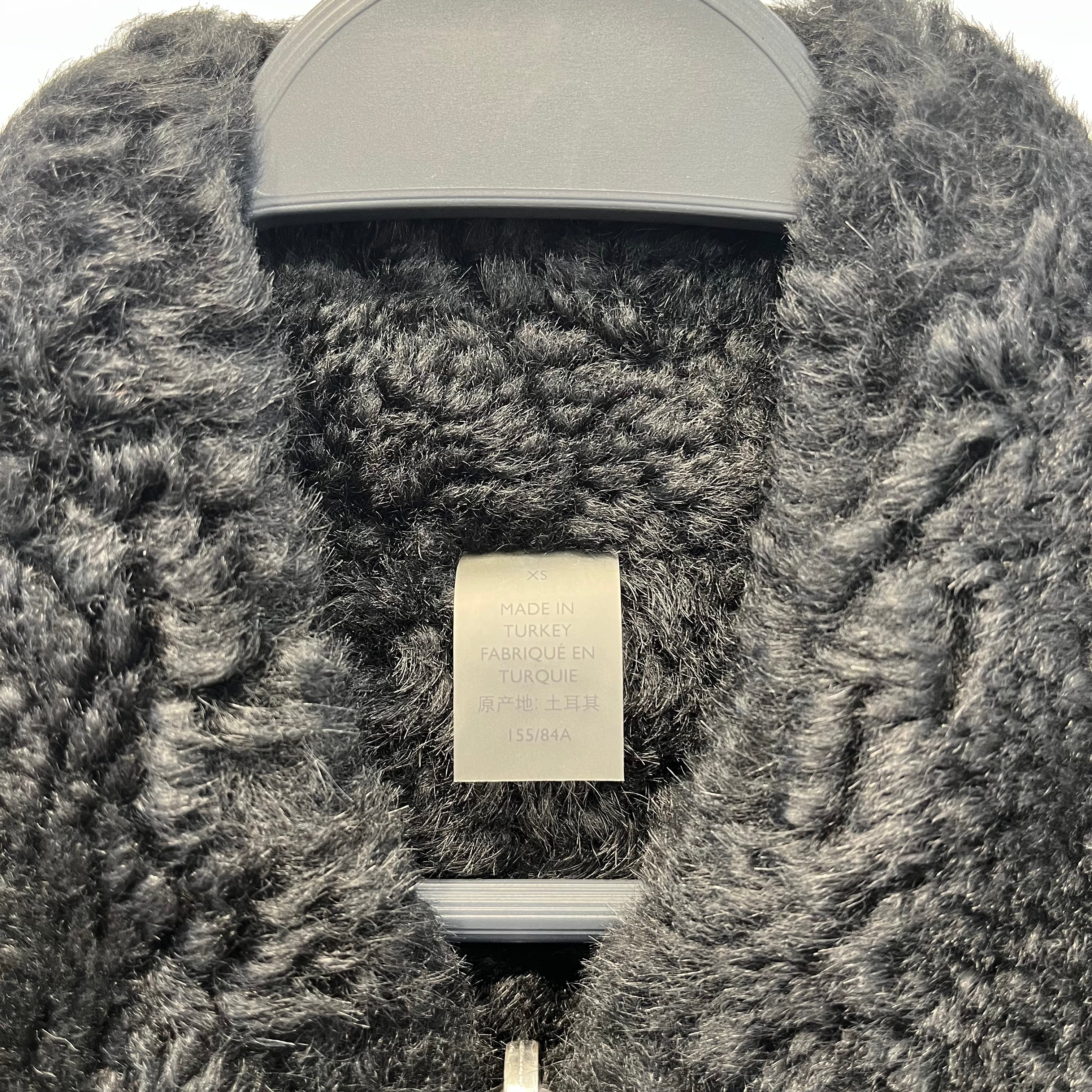 COACH/Vest/XS/Leather/BLK/Shearling view 3