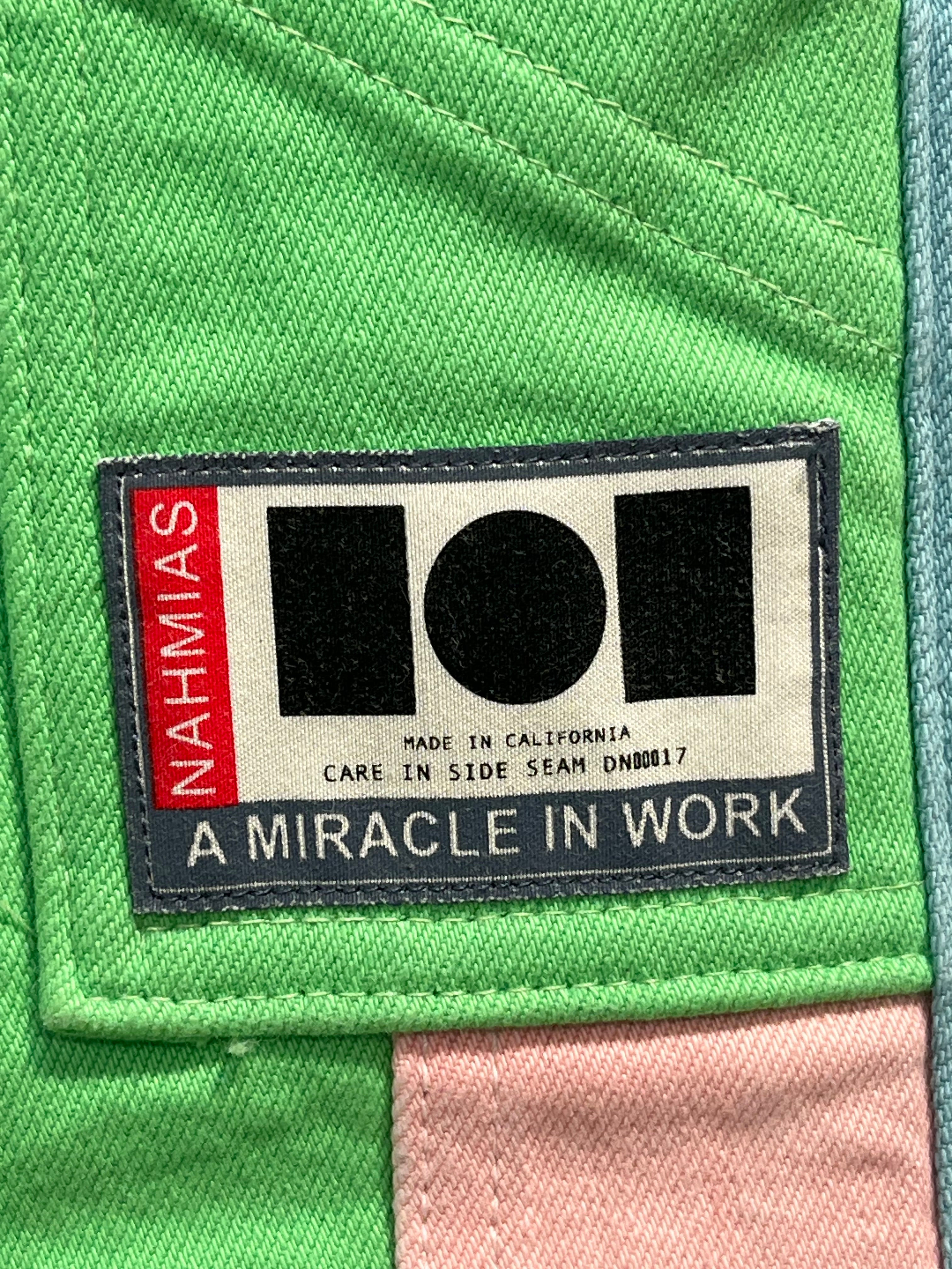 NAHMIAS/Pants/30/Cotton/MLT/MULTICOLOR PANELLED PANTS view 5