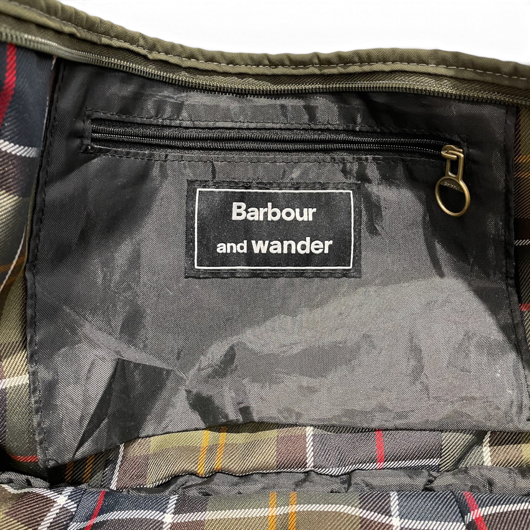 Barbour/and wander/Fanny Pack/Nylon/GRN/Belt bag view 3