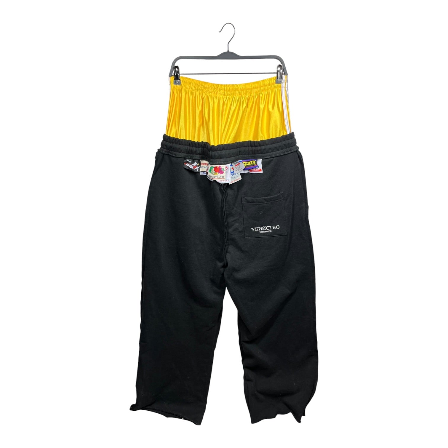 MURD333R.FM/Pants/L/Cotton/BLK/DOUBLE WAISTED SWEATS view 2