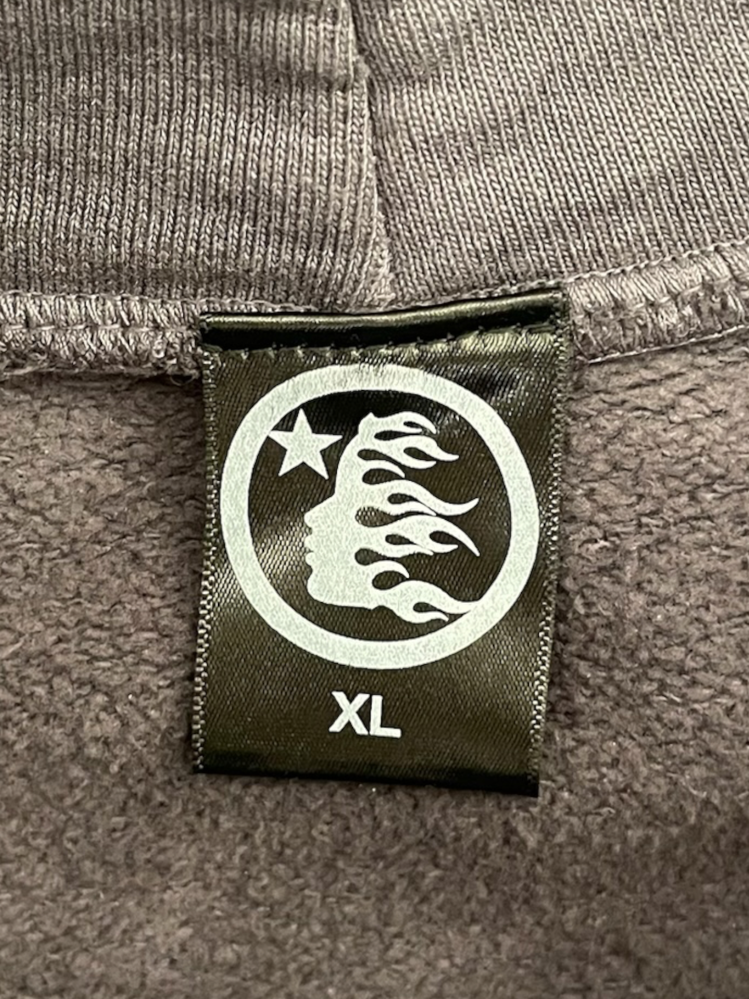 HELLSTAR/Hoodie/XL/Graphic/Cotton/GRY/ view 3