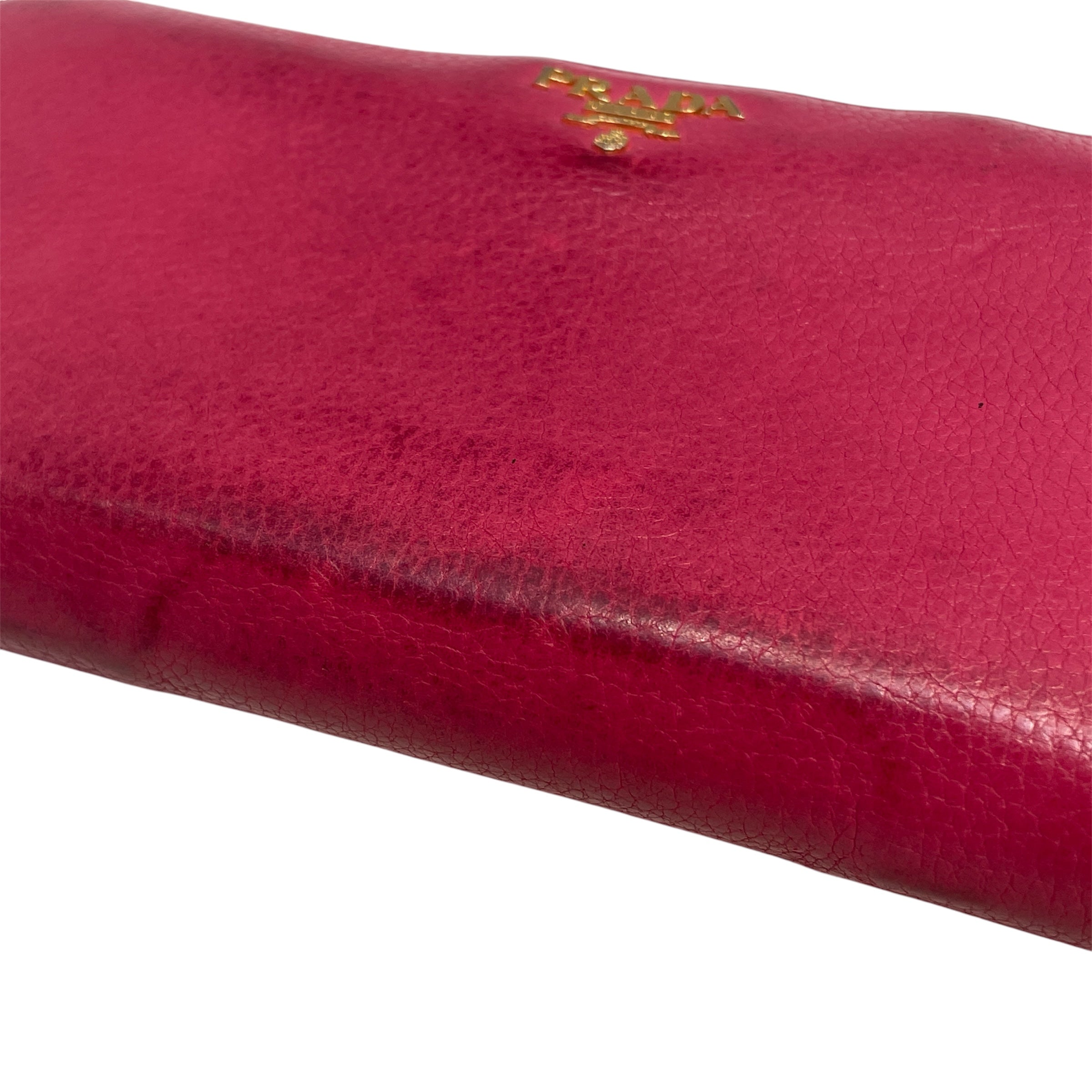PRADA/Long Wallet/Leather/PNK/L's/CONTINENTAL view 8