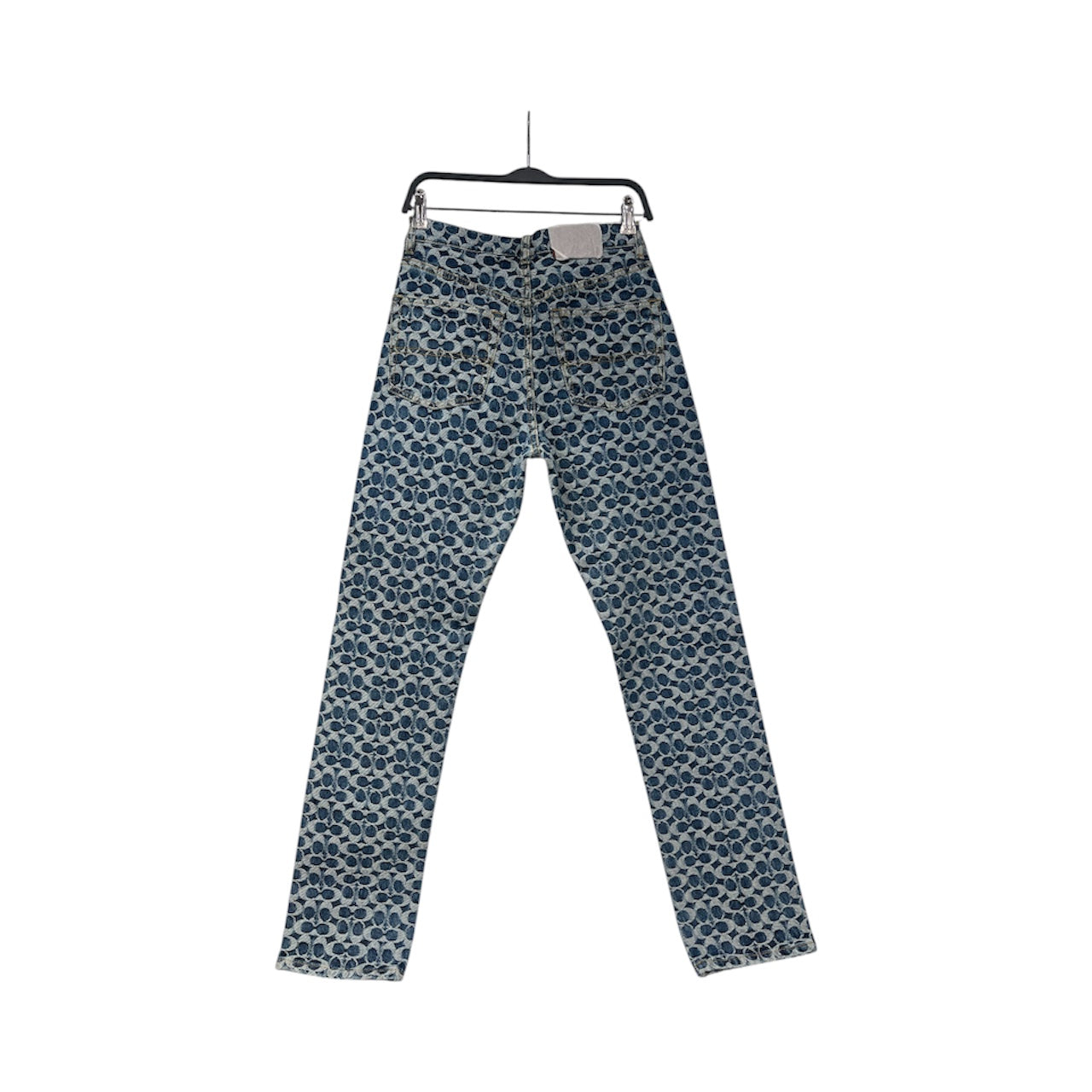 COACH/Skinny Pants/28/Denim/BLU/Monogram/132154 Monogram skinny jeans view 2