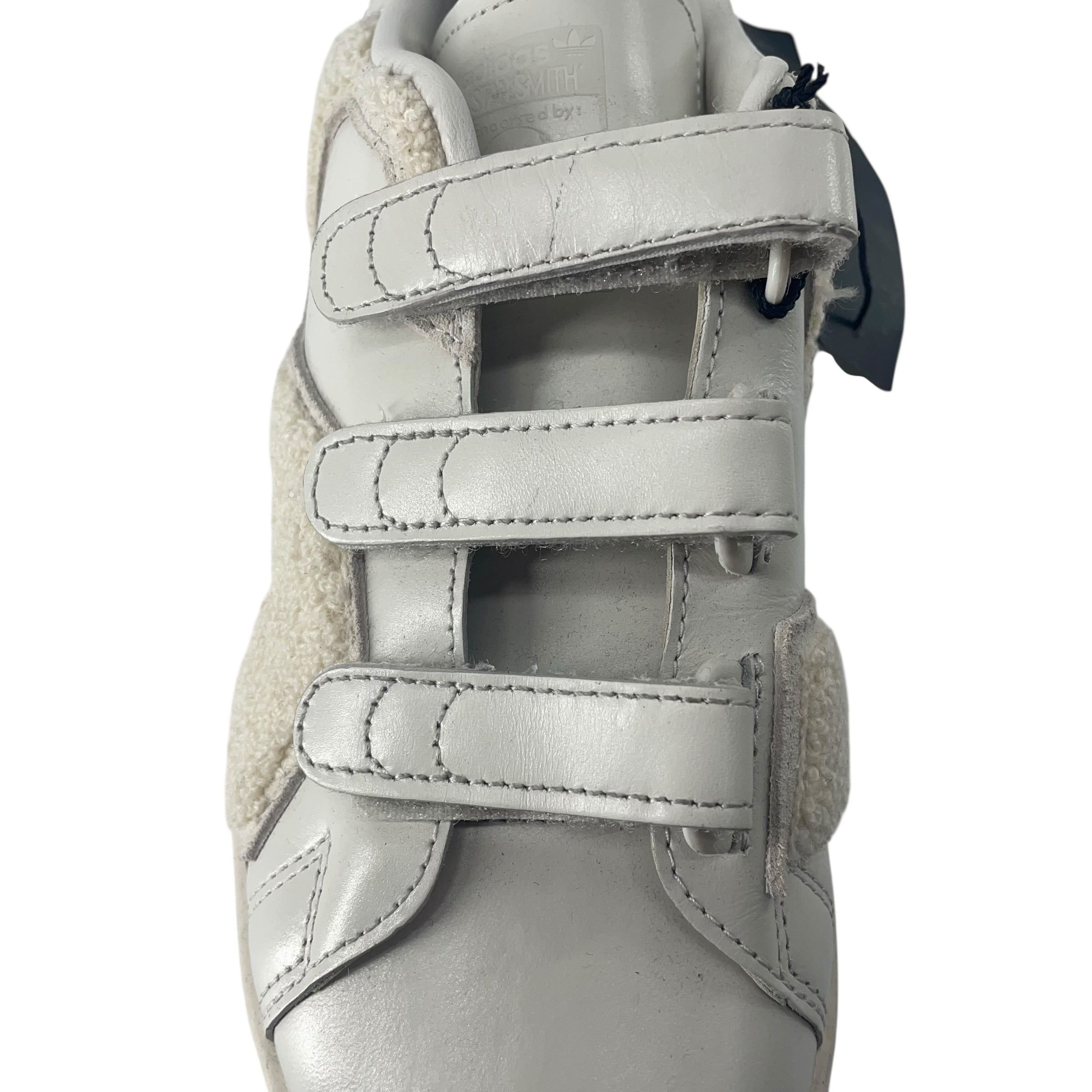 RAF SIMONS/Low-Sneakers/US 6.5/Acrylic/CRM/FUZZY SIDE PANELS view 5