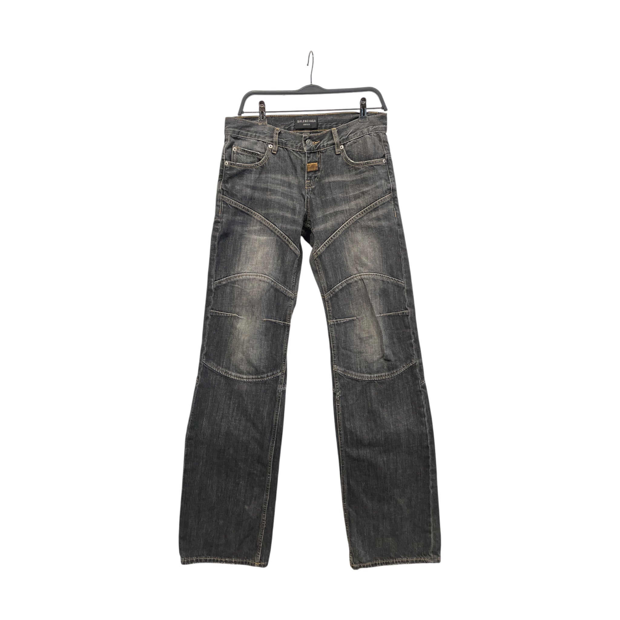 BALENCIAGA/Pants/S/Denim/GRY/ view 1