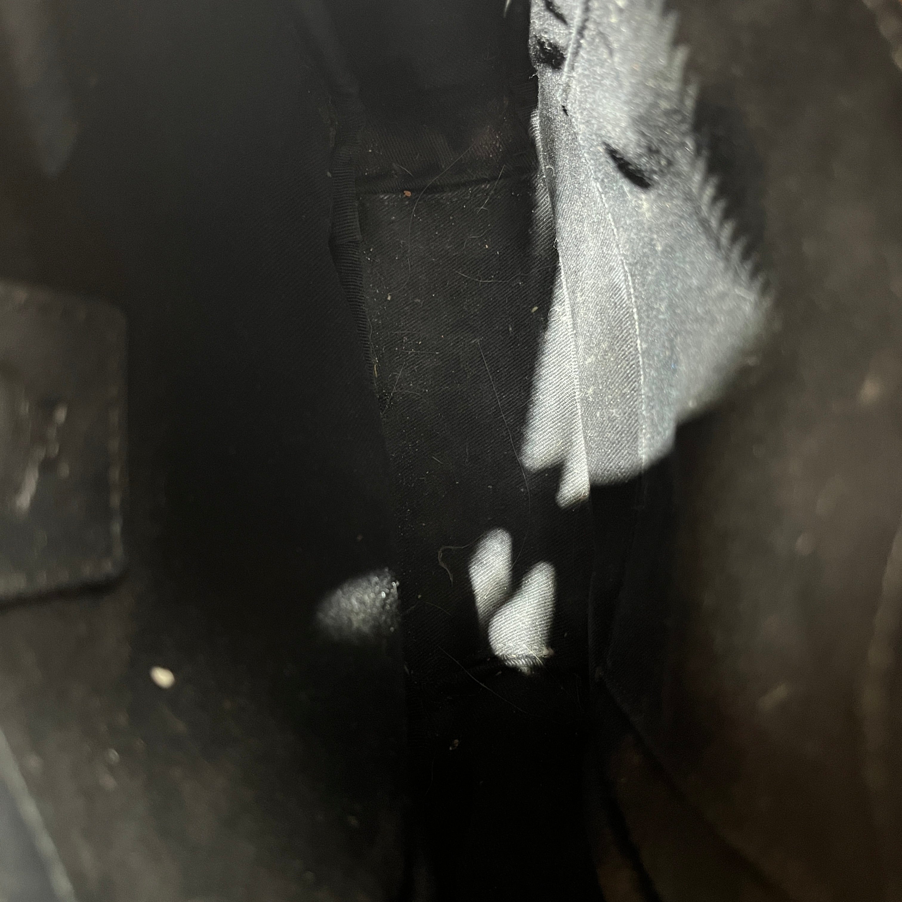 MCM/Cross Body Bag/Leather/BLK/brwn leather strap view 8