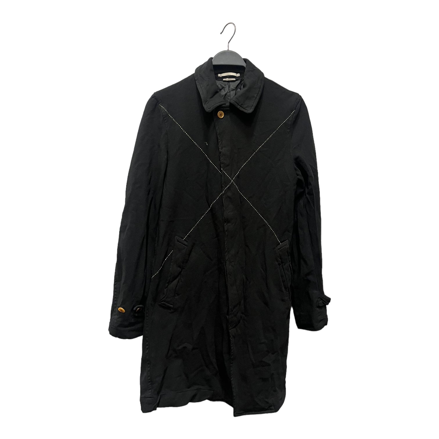 COMME des GARCONS HOMME PLUS/Jacket/S/Black/Polyester/ view 1