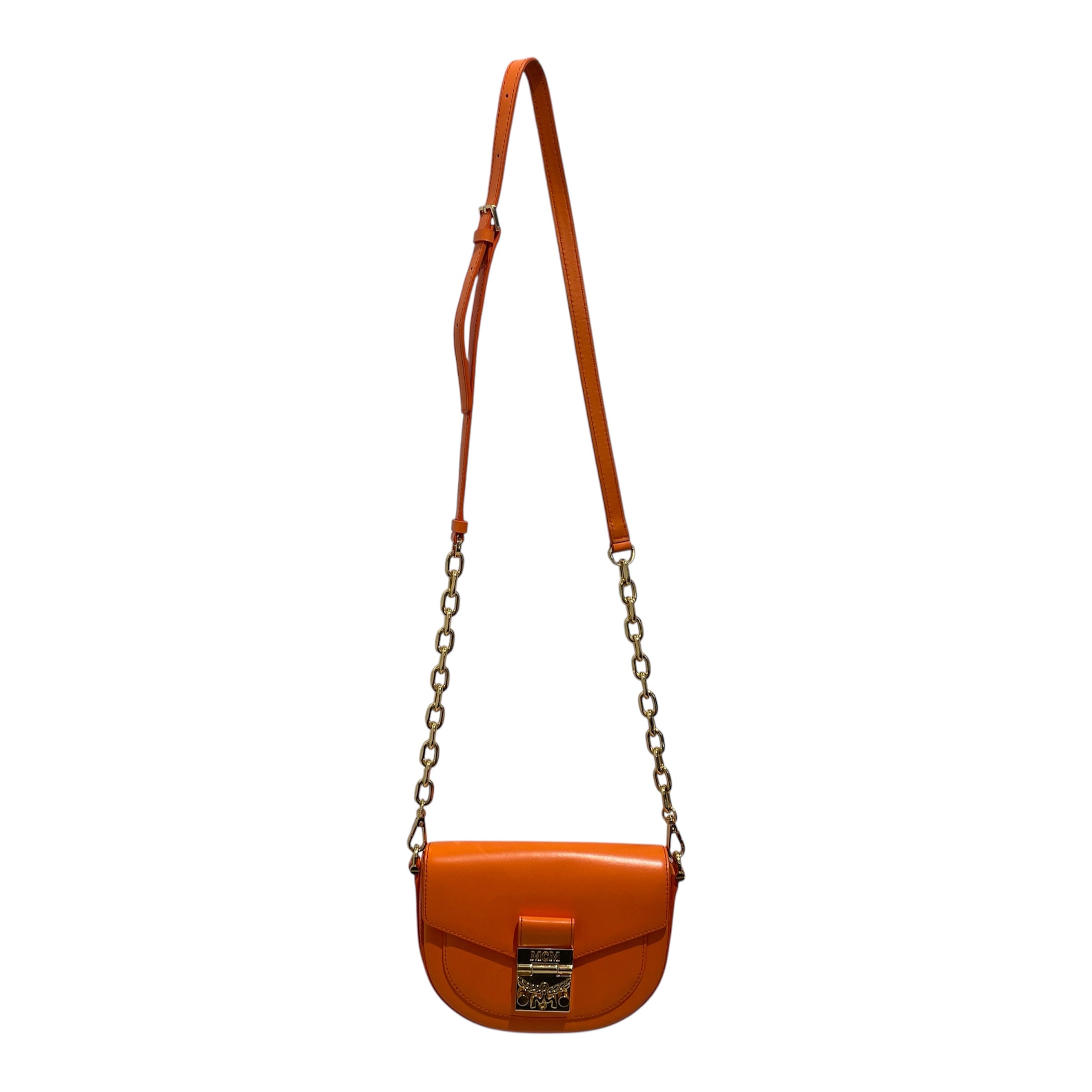 MCM/Cross Body Bag/Leather/ORN/Patricia in persimmon view 1