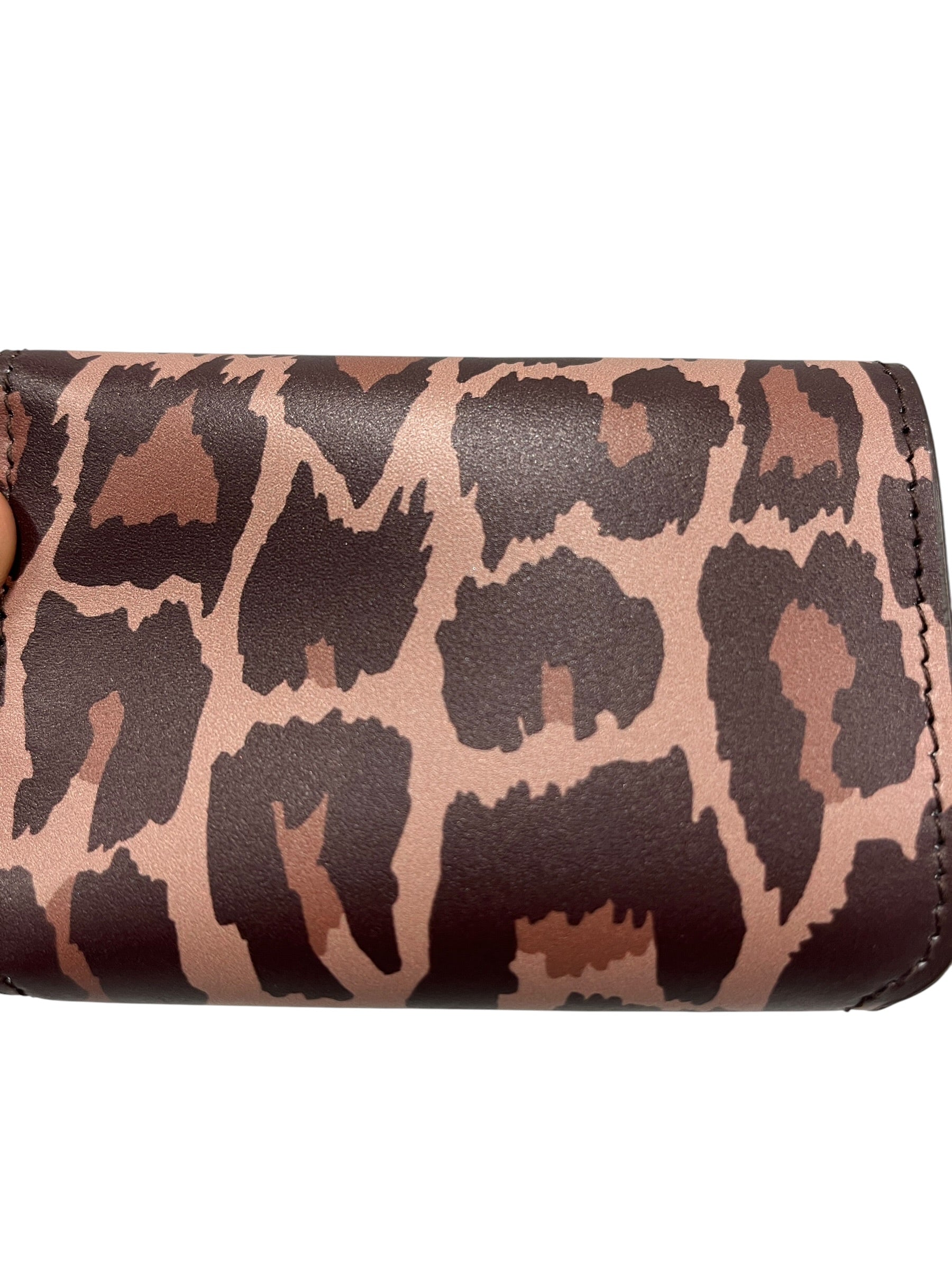 BALENCIAGA/Trifold Wallet/Leopard/Leather/MLT/Cash Mini Wallet view 5