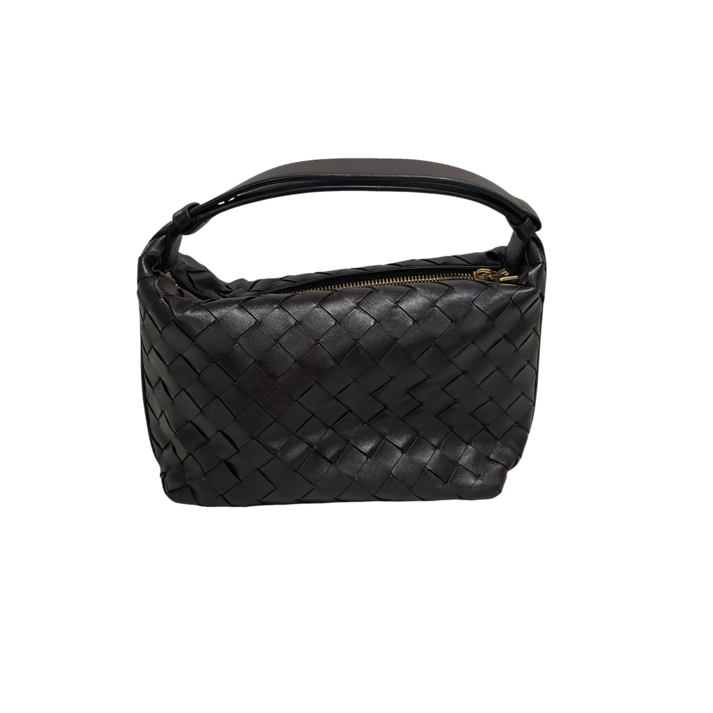 BOTTEGA VENETA/Bag/Leather/BRW/woven view 2