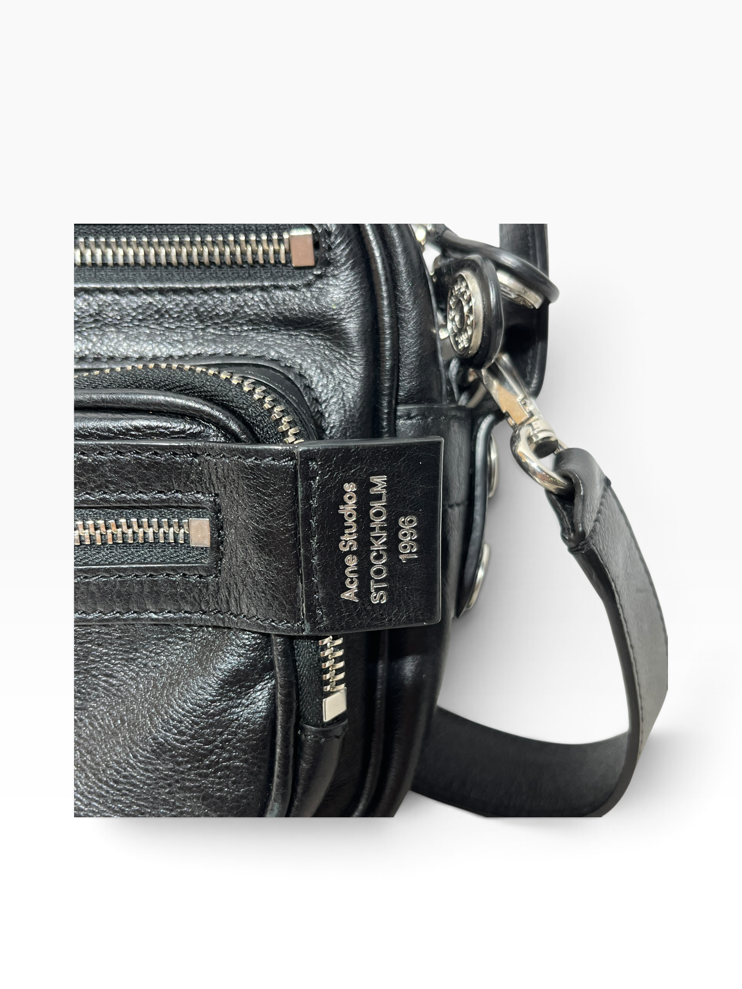 Acne Studios/Hand Bag/Leather/BLK/CAMERO PARTY BAG view 6