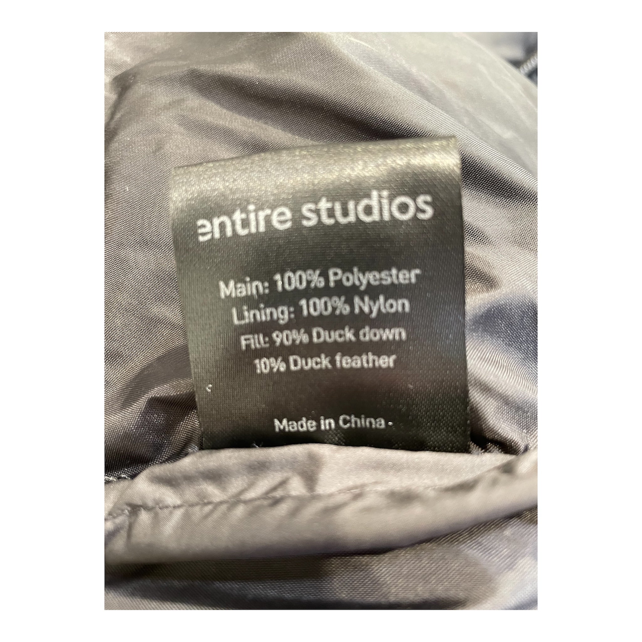 entire studios/Puffer Jkt/M/Polyester/BLK/cropped puffer view 4