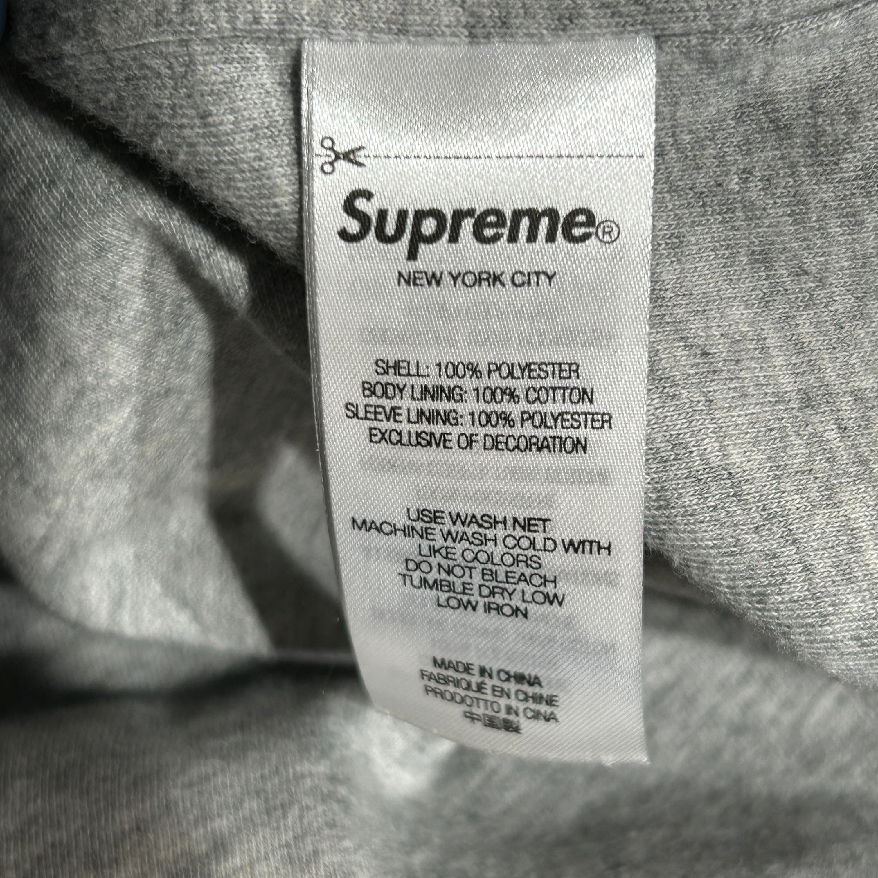 Supreme/Jacket/M/Nylon/NVY/Graphic/ylw text view 4