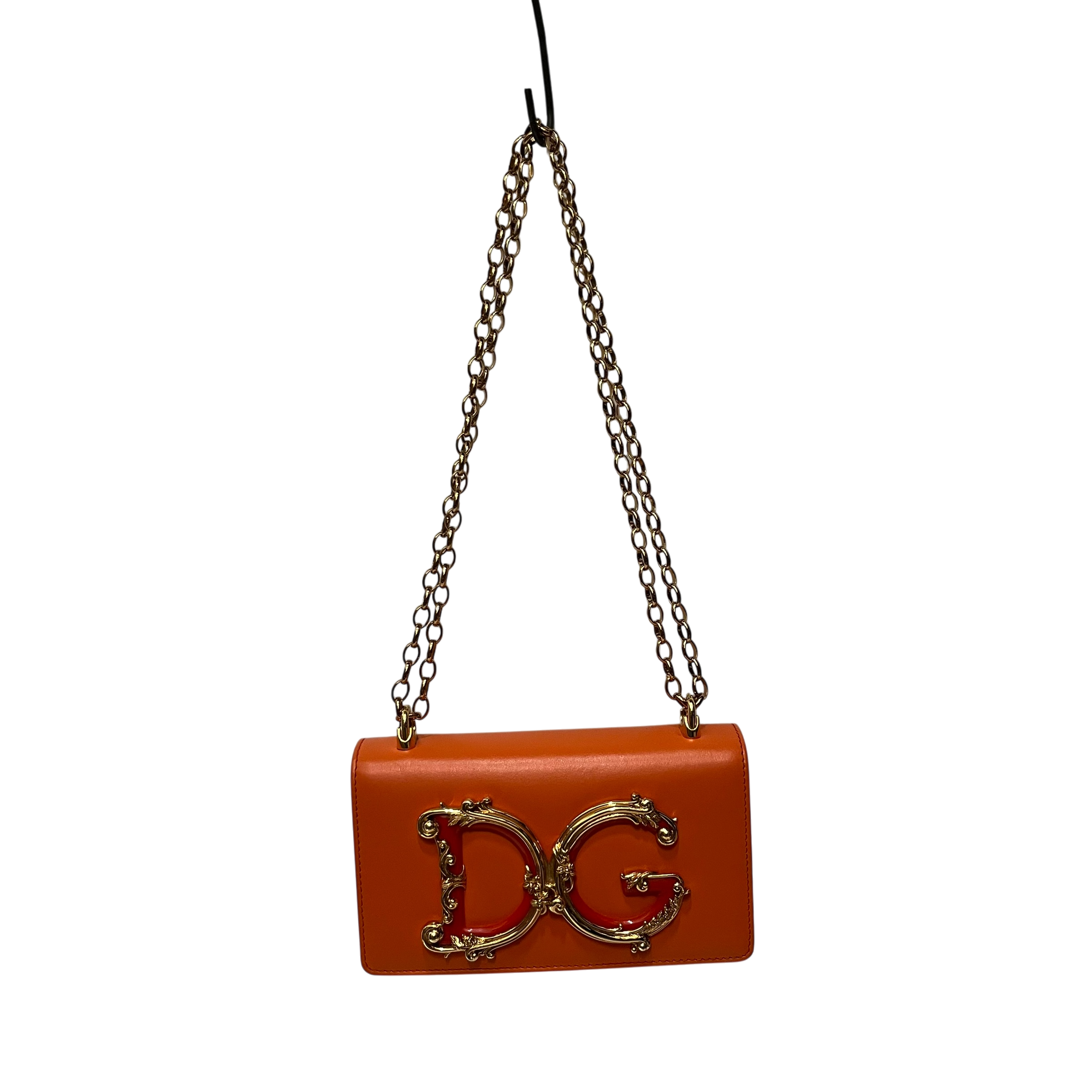 DOLCE&GABBANA/Cross Body Bag/Leather/ORN/baroque logo view 3