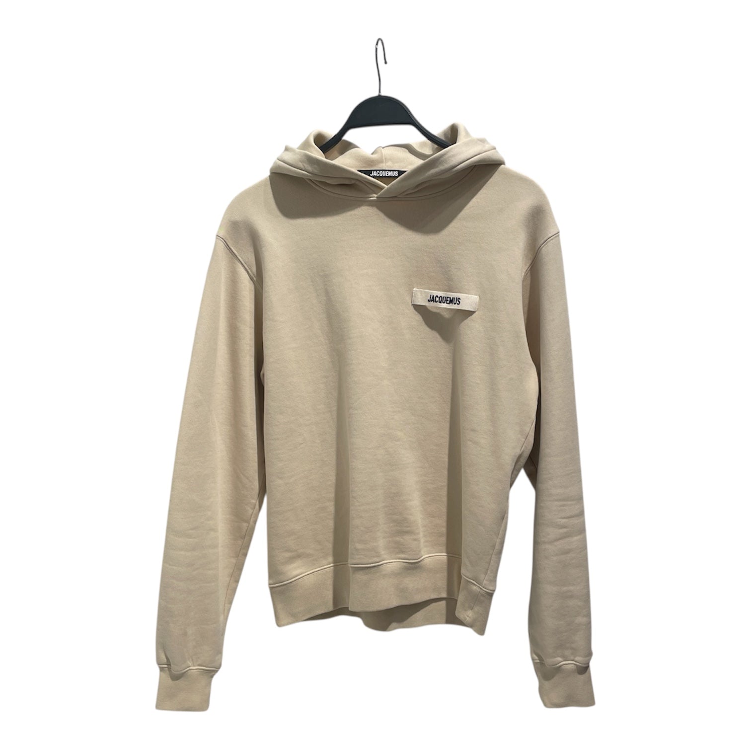 JACQUEMUS/Hoodie/XS/Cotton/BEG/Le Hoodie Gros Grain view 1
