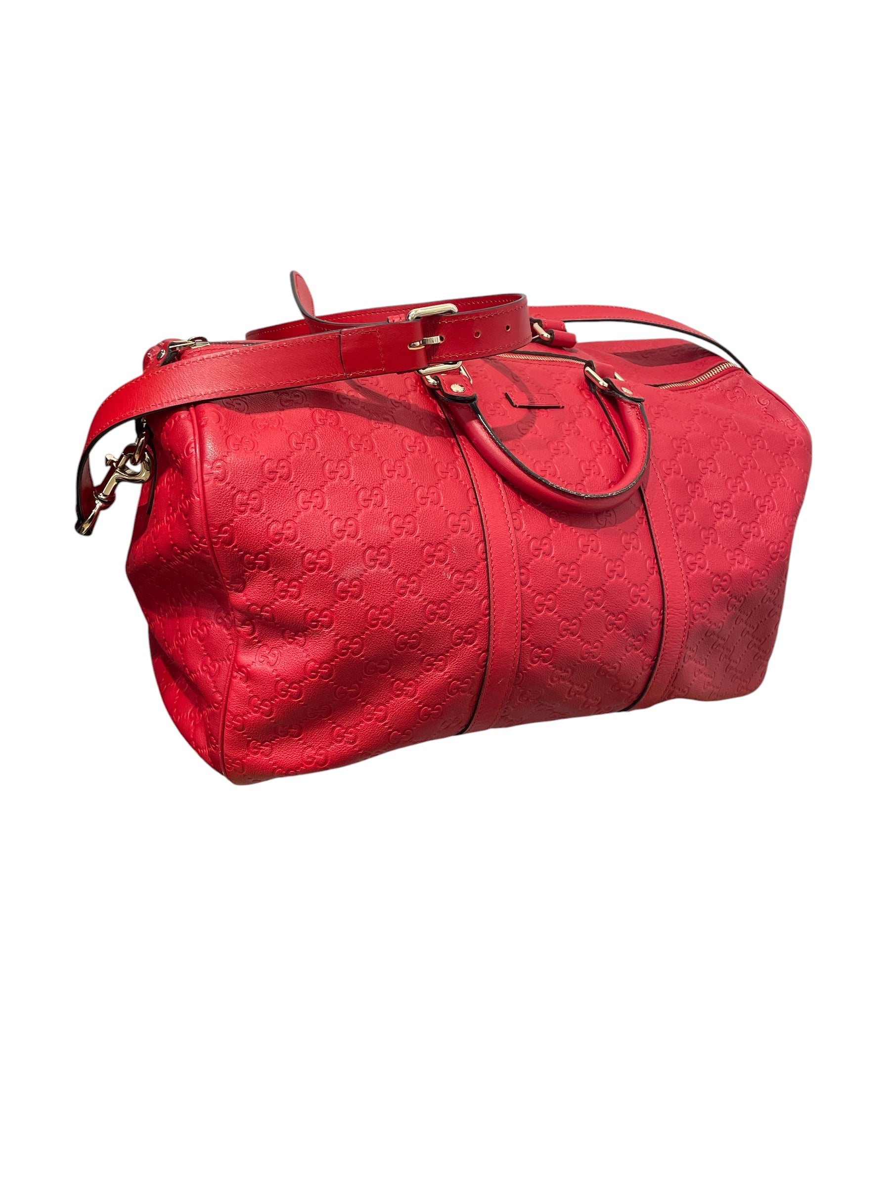 GUCCI/Bag/Monogram/Leather/RED/MNGRM DUFFLE | 216484520981 view 6
