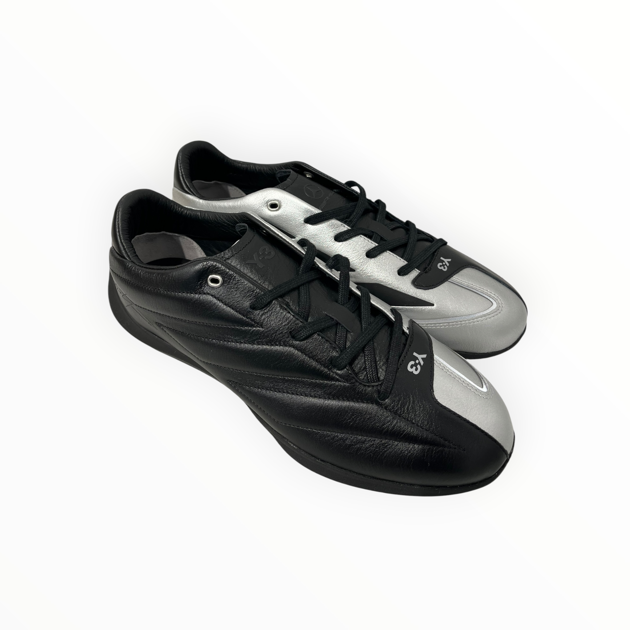 Y-3/Low-Sneakers/US 10.5/Leather/BLK/KK1824 FEROZA MER LO 10.5 view 2