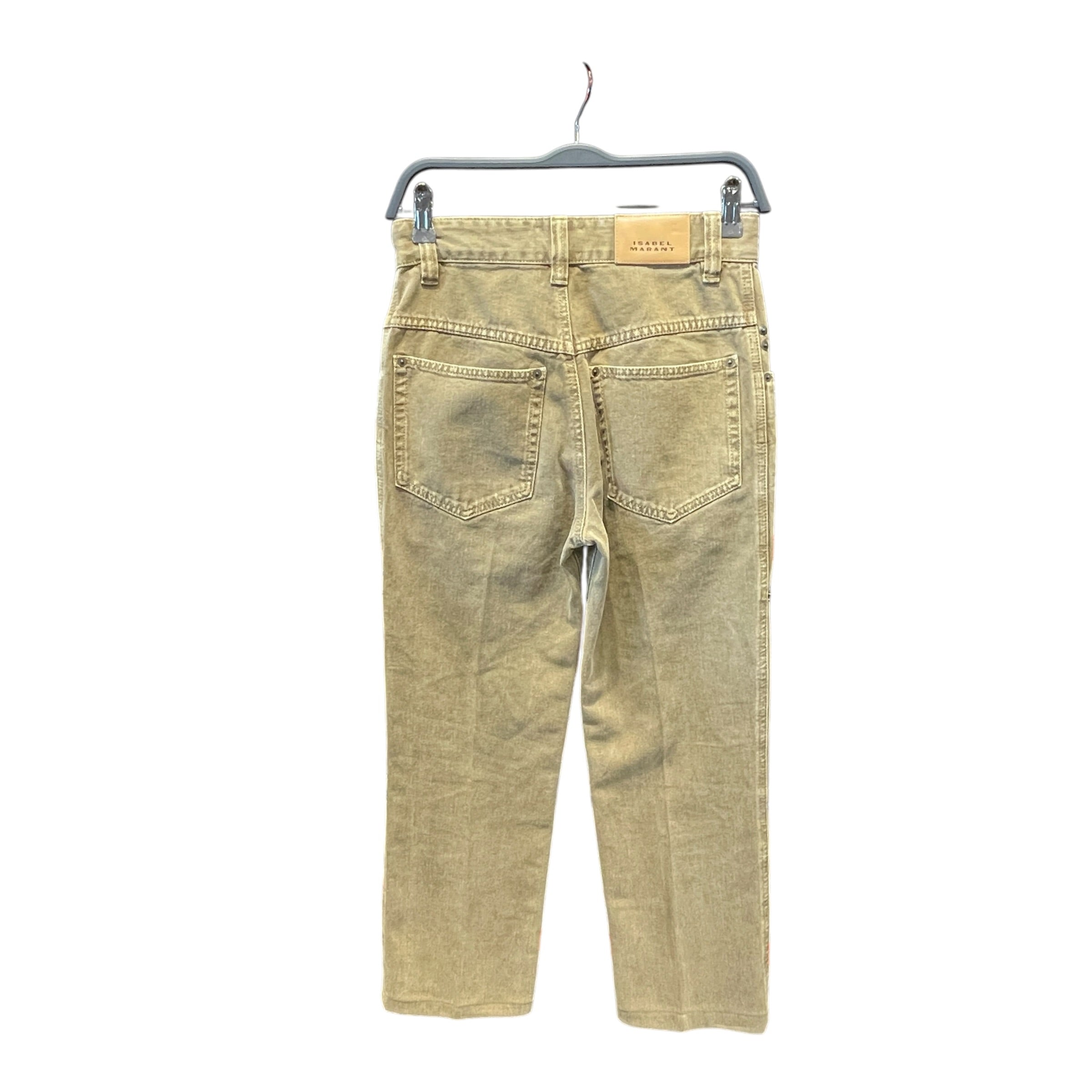 ISABEL MARANT/Bottoms/34/Denim/GRN/Brinley Buckle Jeans view 2
