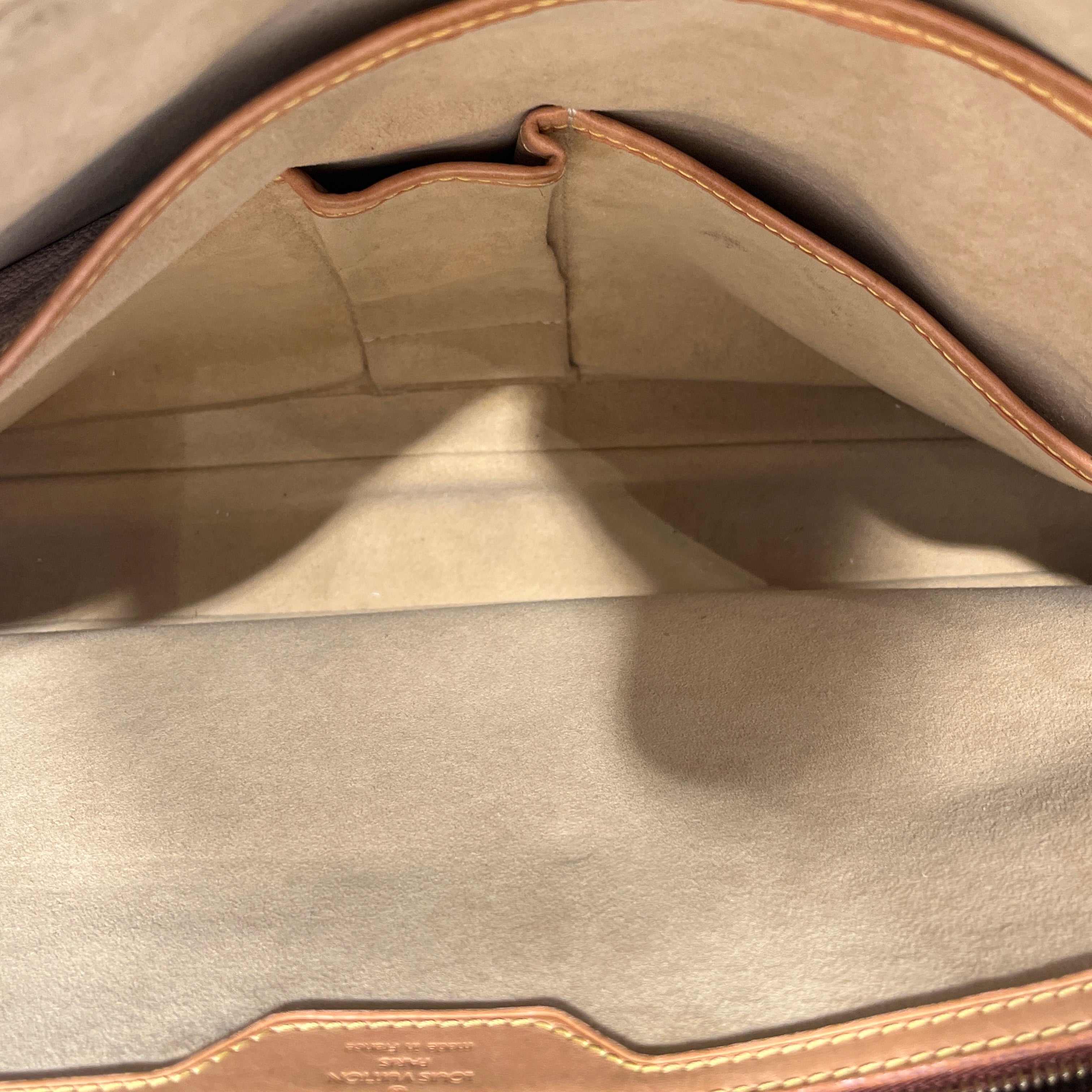 LOUIS VUITTON/Briefcase/Monogram/BRW/MESSENGER view 3