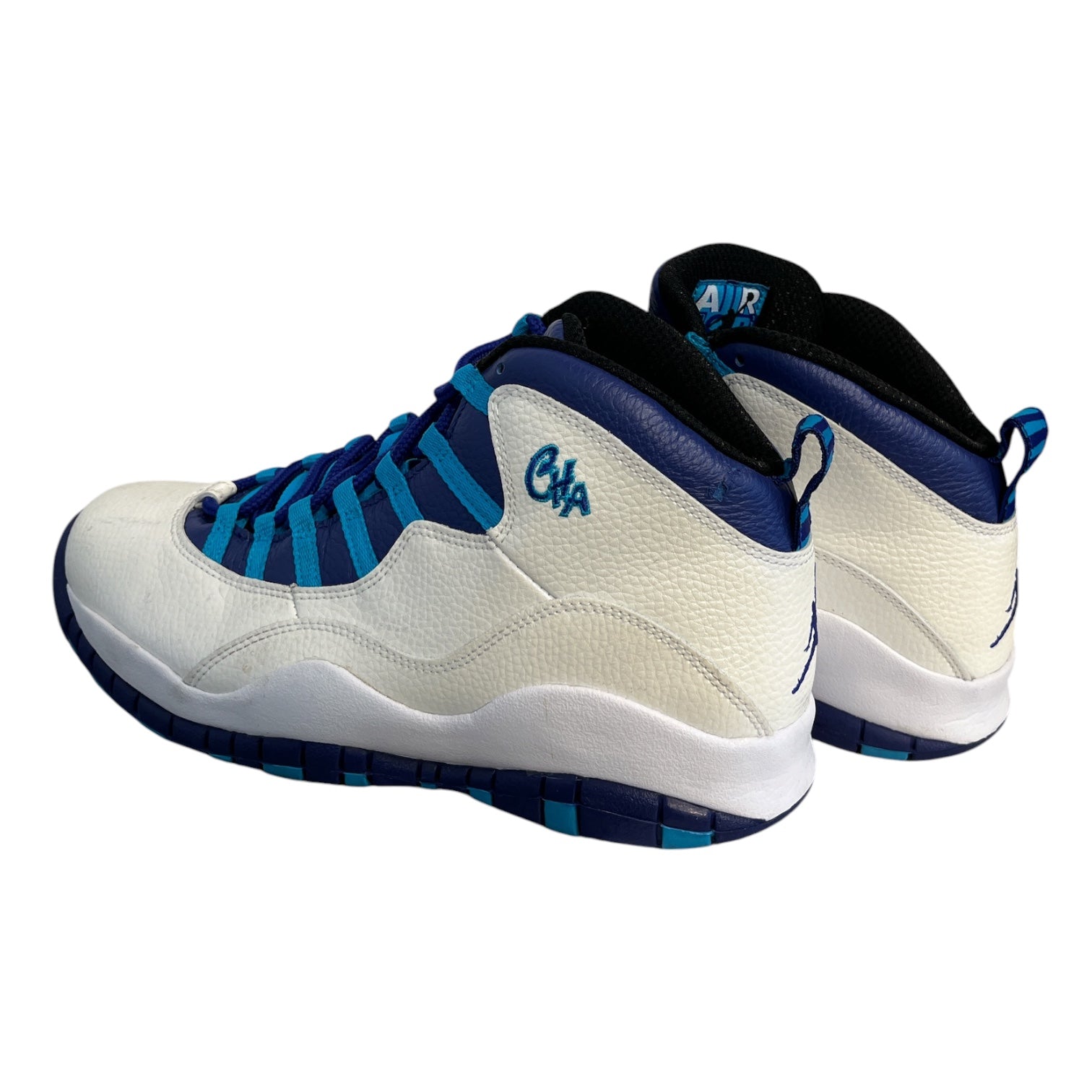 JORDAN BRAND/Hi-Sneakers/US 10/WHT/JORDAN 10 RETRO CHARLOTTE view 2
