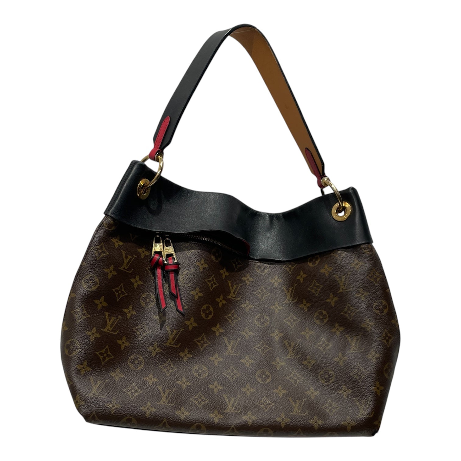 LOUIS VUITTON/Hand Bag/Monogram/Leather/BRW/Tuileries Hobo Hand Bag view 1