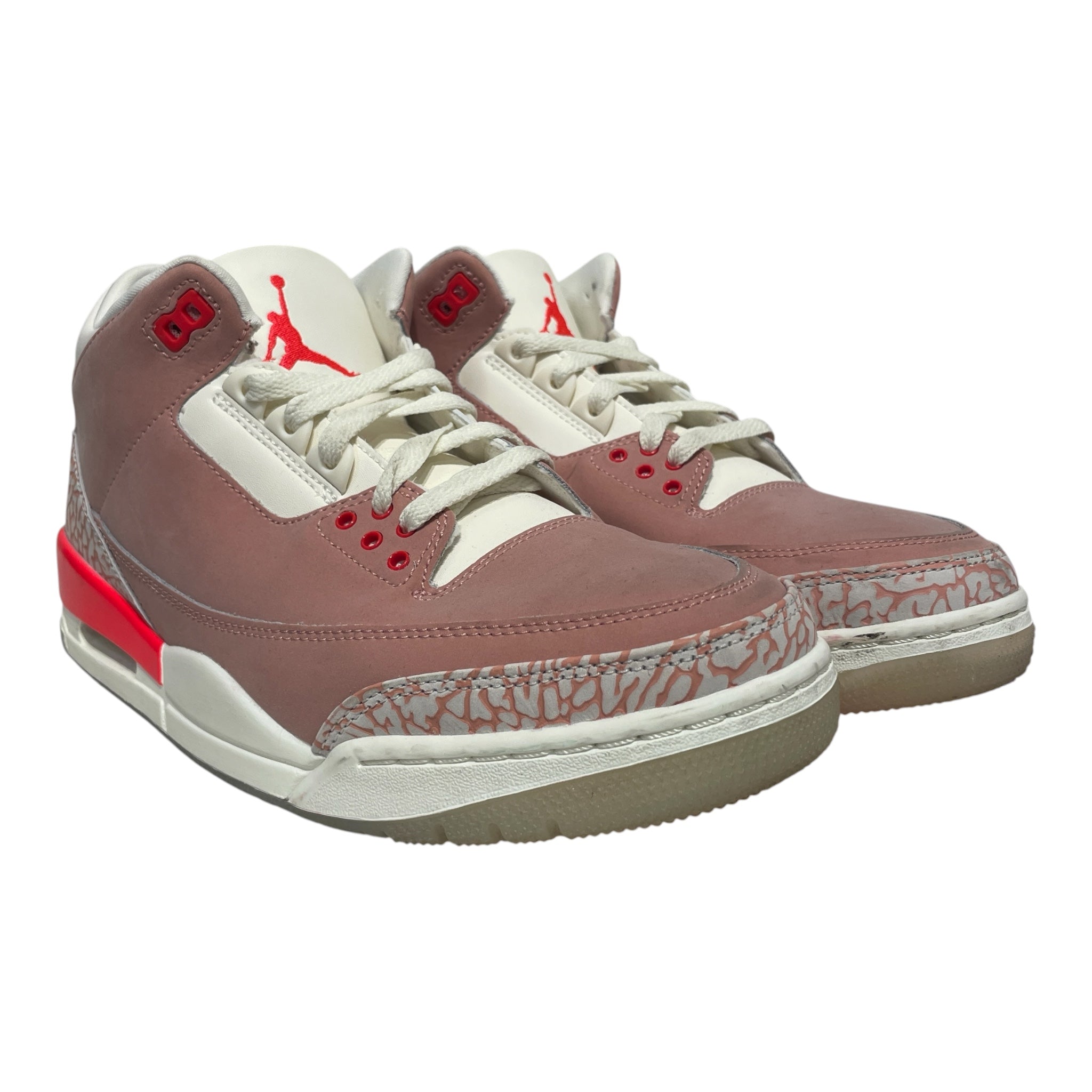 NIKE/Hi-Sneakers/US 11/Stripe/Suede/PNK/rust pink view 1