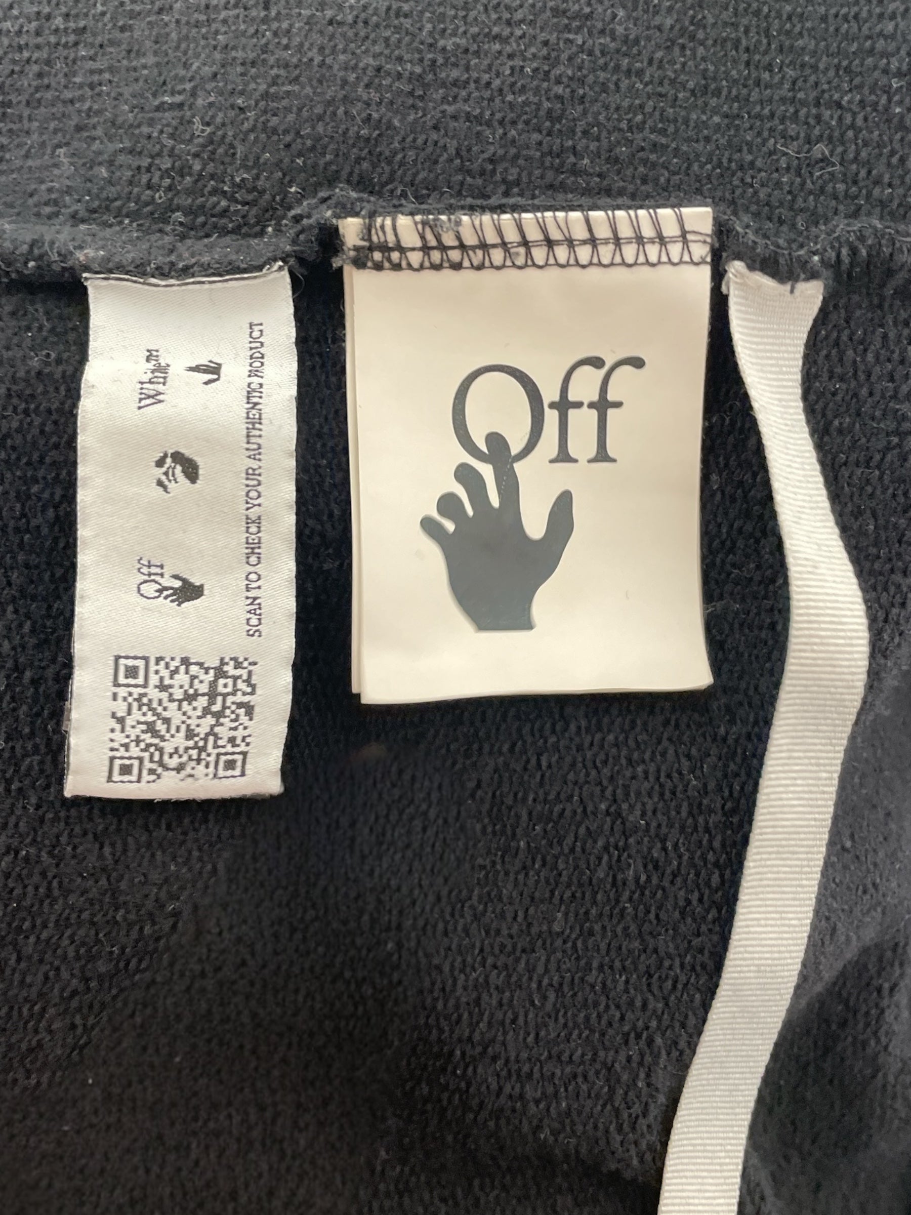 OFF-WHITE/Hoodie/L/Cotton/BLK/All Black Arrows Hoodie view 4