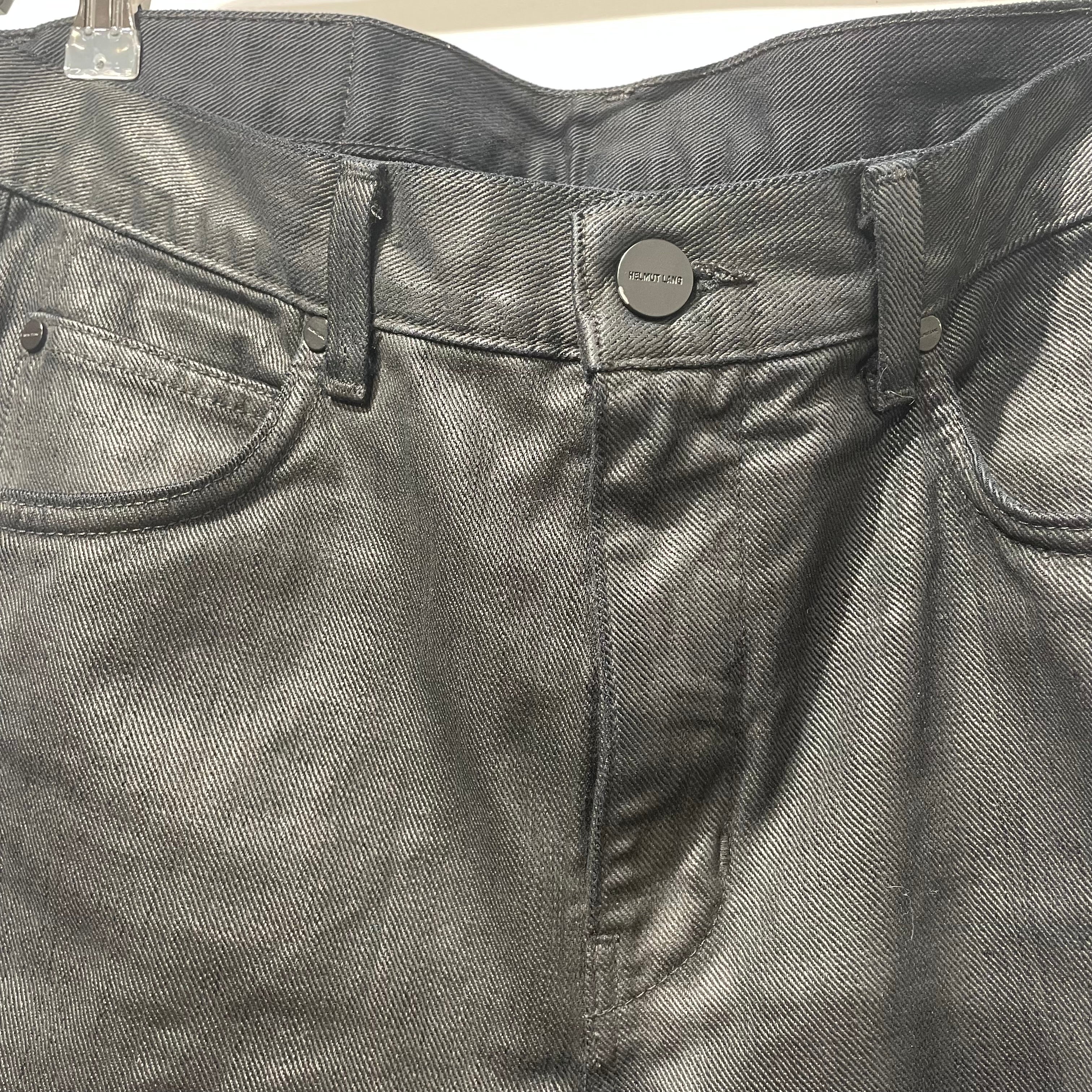Helmut Lang/Pants/31/Denim/BLK/WAXED DENIM view 3