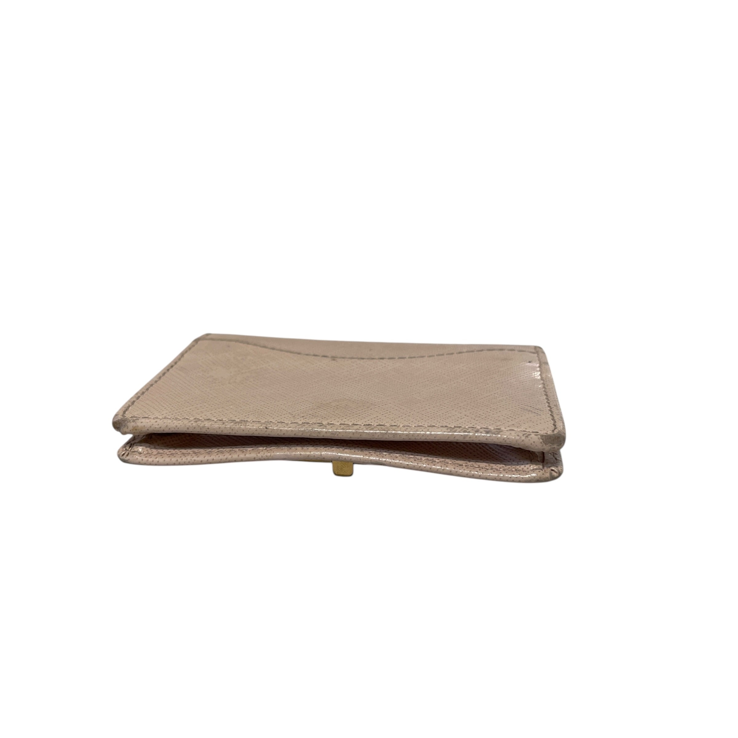 Salvatore Ferragamo/Bifold Wallet/Leather/CRM/L's/Saffiano Gancini Clasp view 3