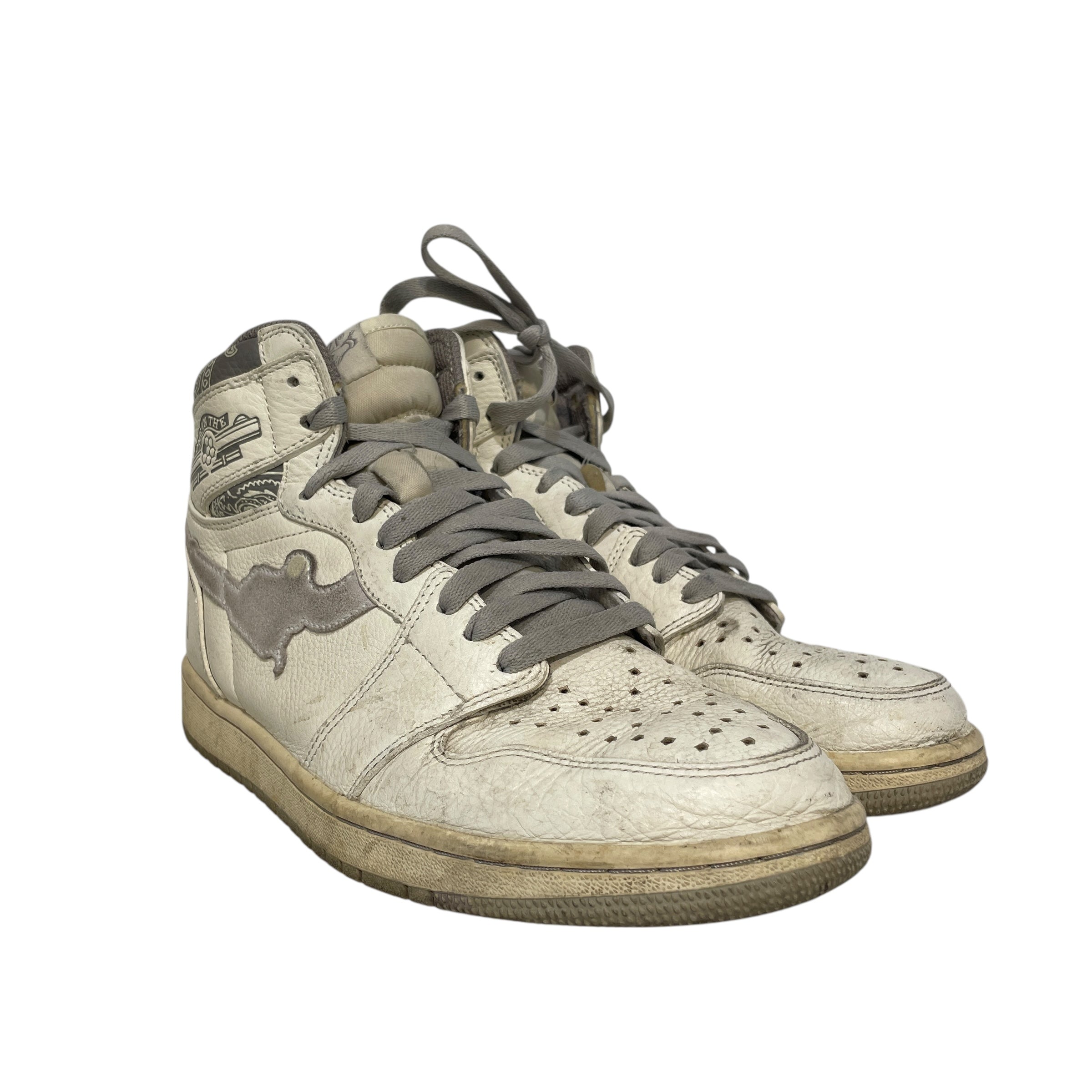 FUGAZI/Hi-Sneakers/US 9/Leather/WHT/One in the Chamber view 1