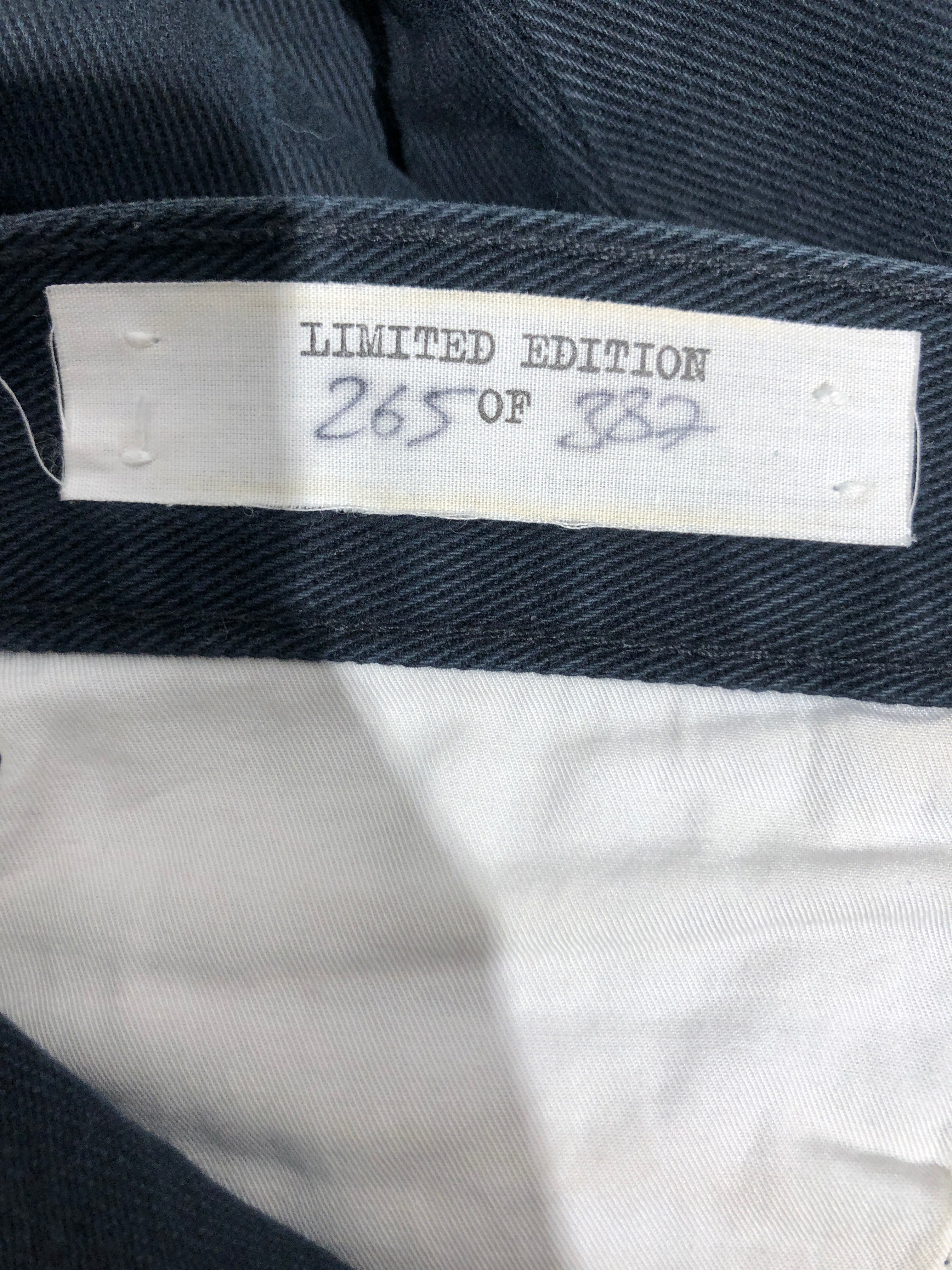 Levi's/Straight Pants/Denim/BLK/LIMITED EDITON 265 OF 387 view 5