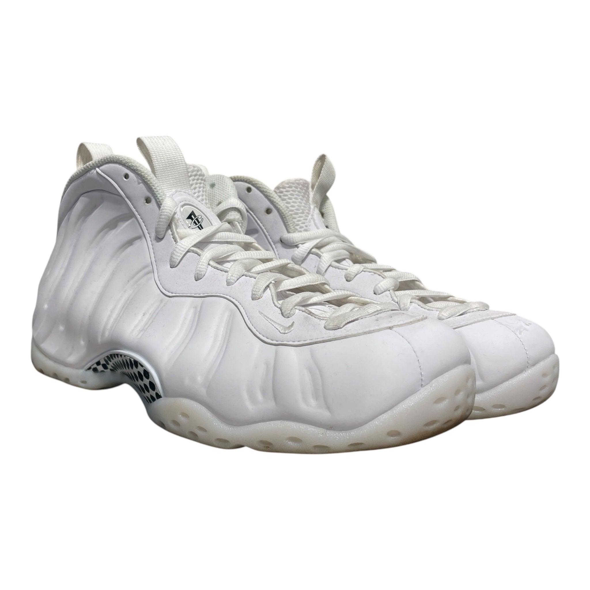 NIKE/Hi-Sneakers/US 9.5/Leather/WHT/FOAM/TRIPLEWHITE view 1