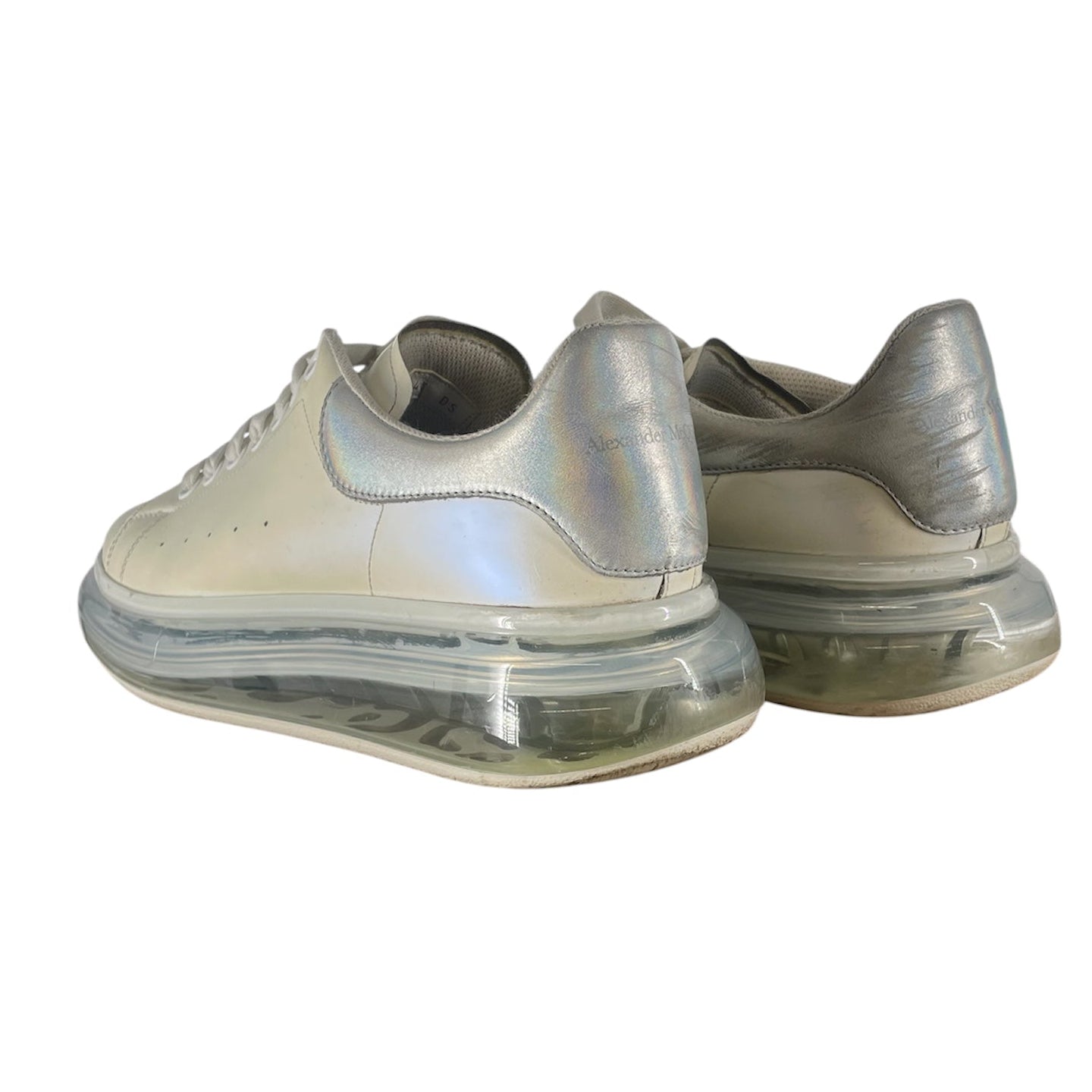Alexander McQueen/Low-Sneakers/US 10/Leather/WHT/6626657 | LEAR MIDSOLE view 2