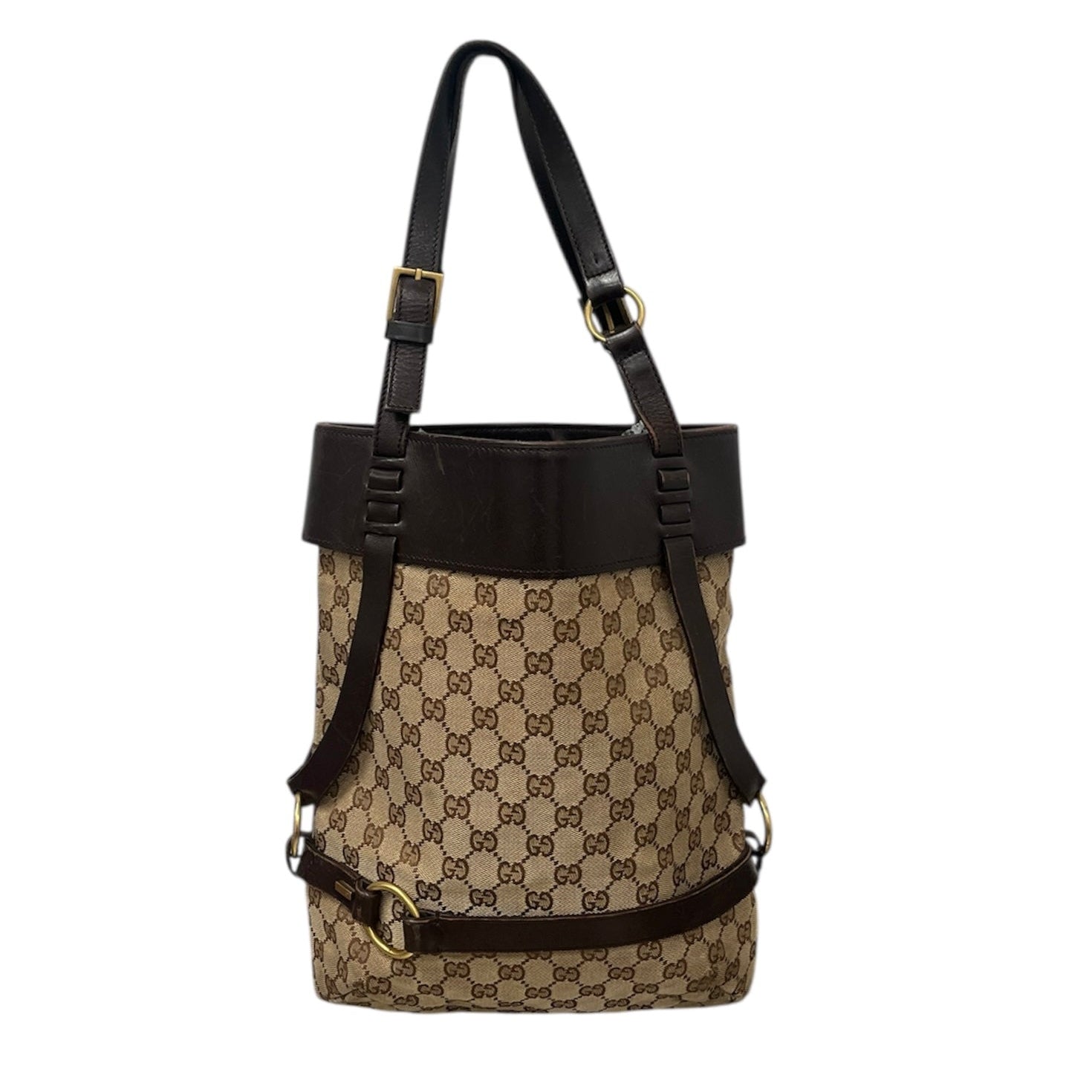 GUCCI/Tote Bag/Monogram/CML/Canvas Harness Tote view 1