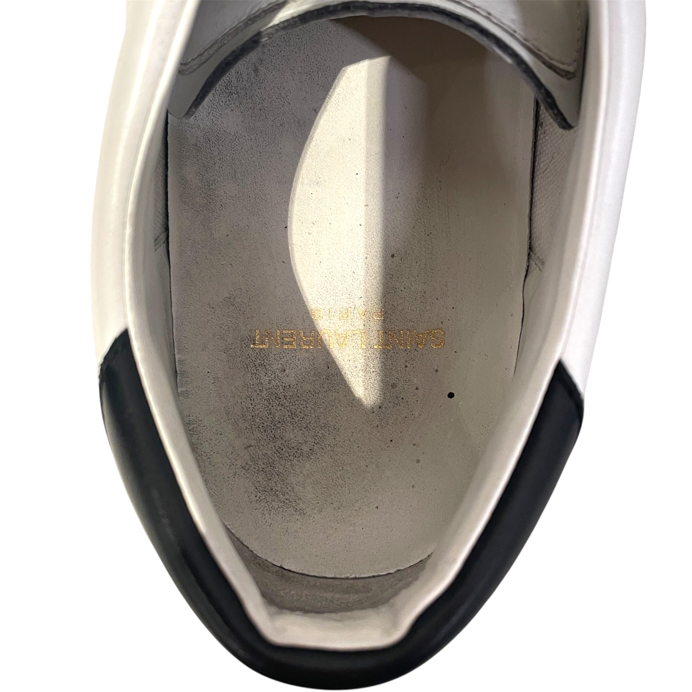 SAINT LAURENT/Low-Sneakers/EU 41/Leather/WHT/Court Classic SL/06 view 3
