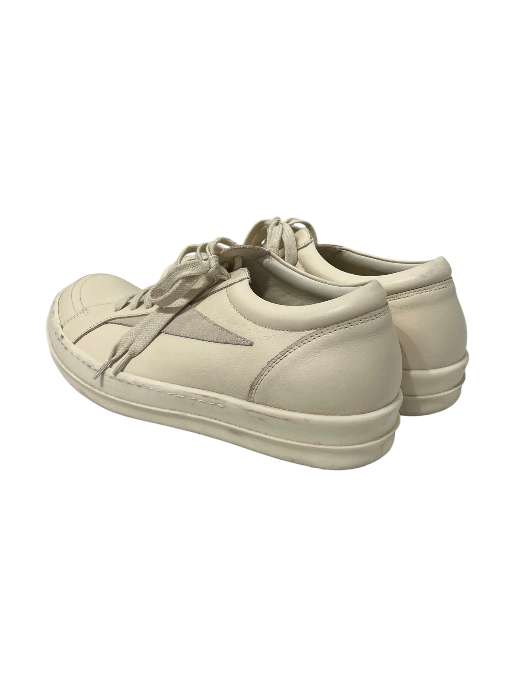Rick Owens/Low-Sneakers/EU 43/Leather/WHT/MILK COLOR 'VINTAGE' VANS view 2