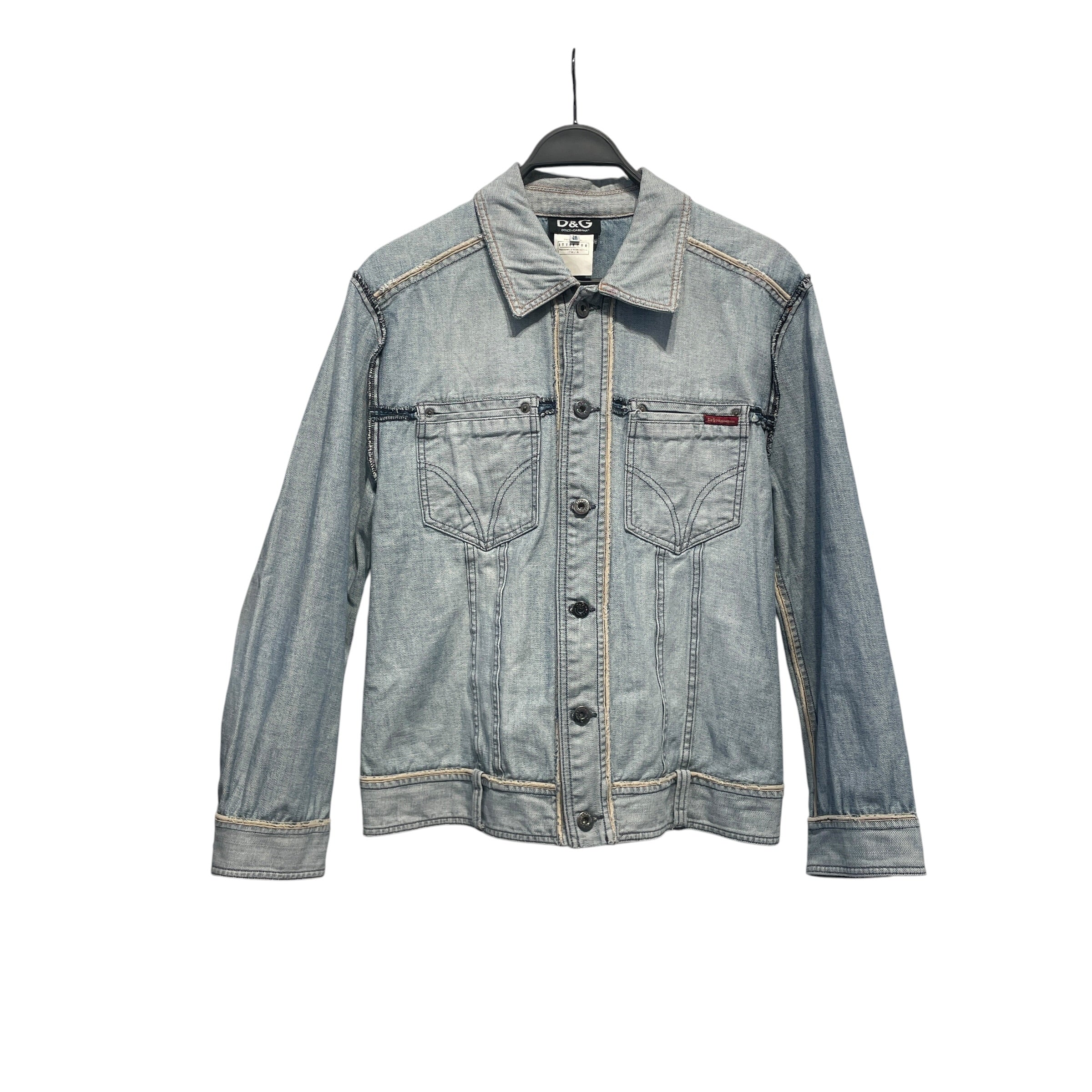 DOLCE&GABBANA/Denim Jkt/36/Denim/IDG/INSIDE OUT view 1