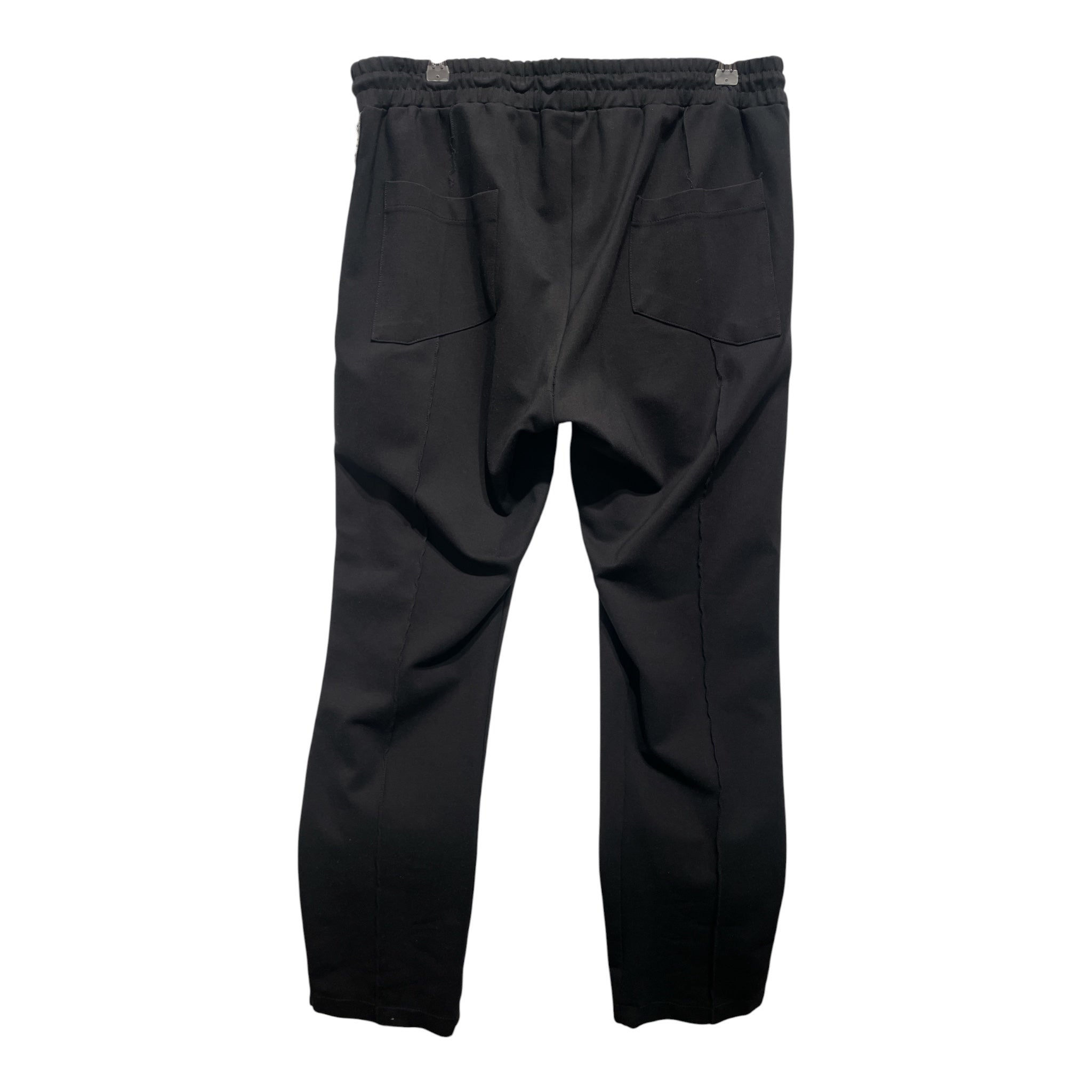 RHUDE/Straight Pants/XXL/Rayon/BLK/Silver Stripe Trackpants view 2