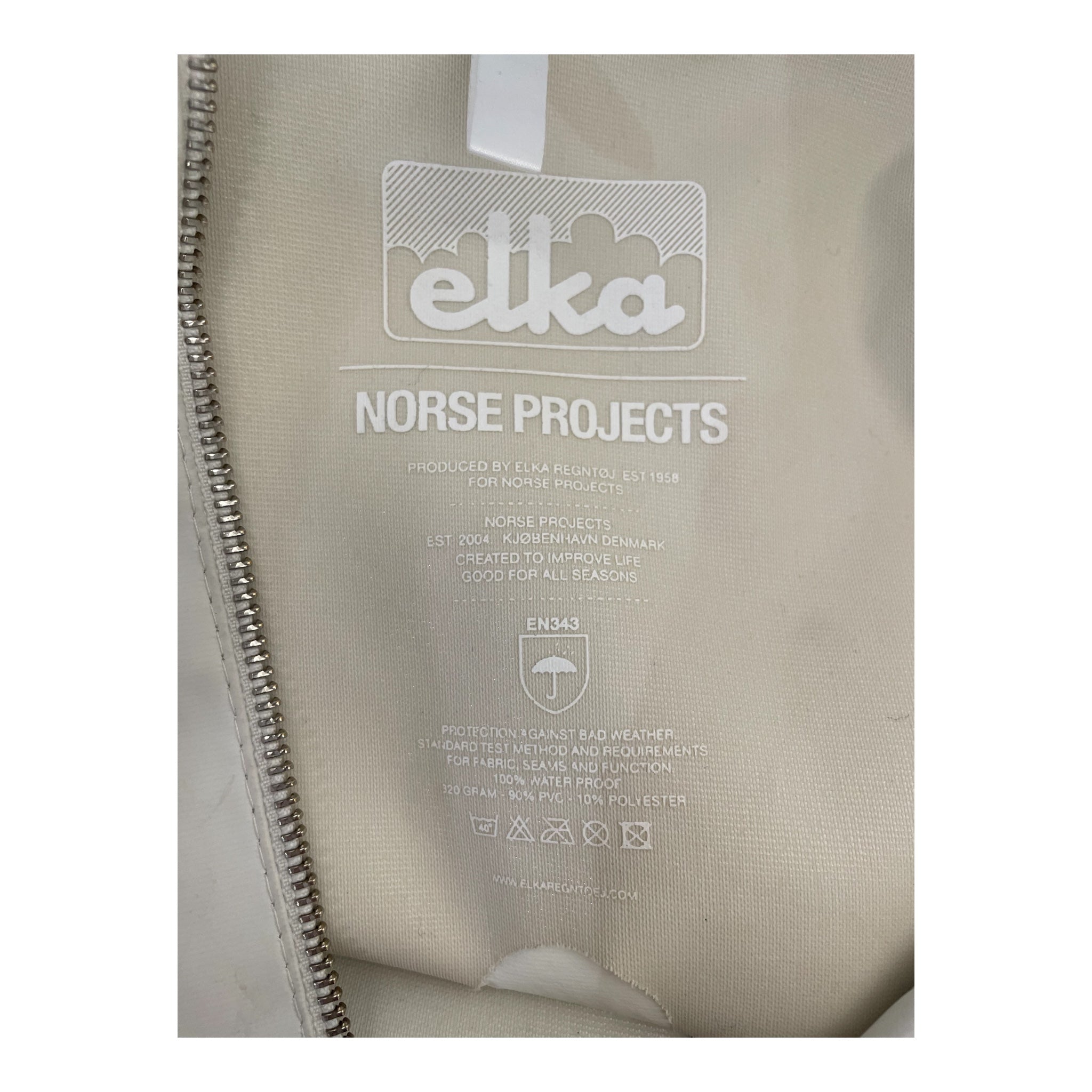 NORSE PROJECTS/Coat/WHT/elka raincoat view 6