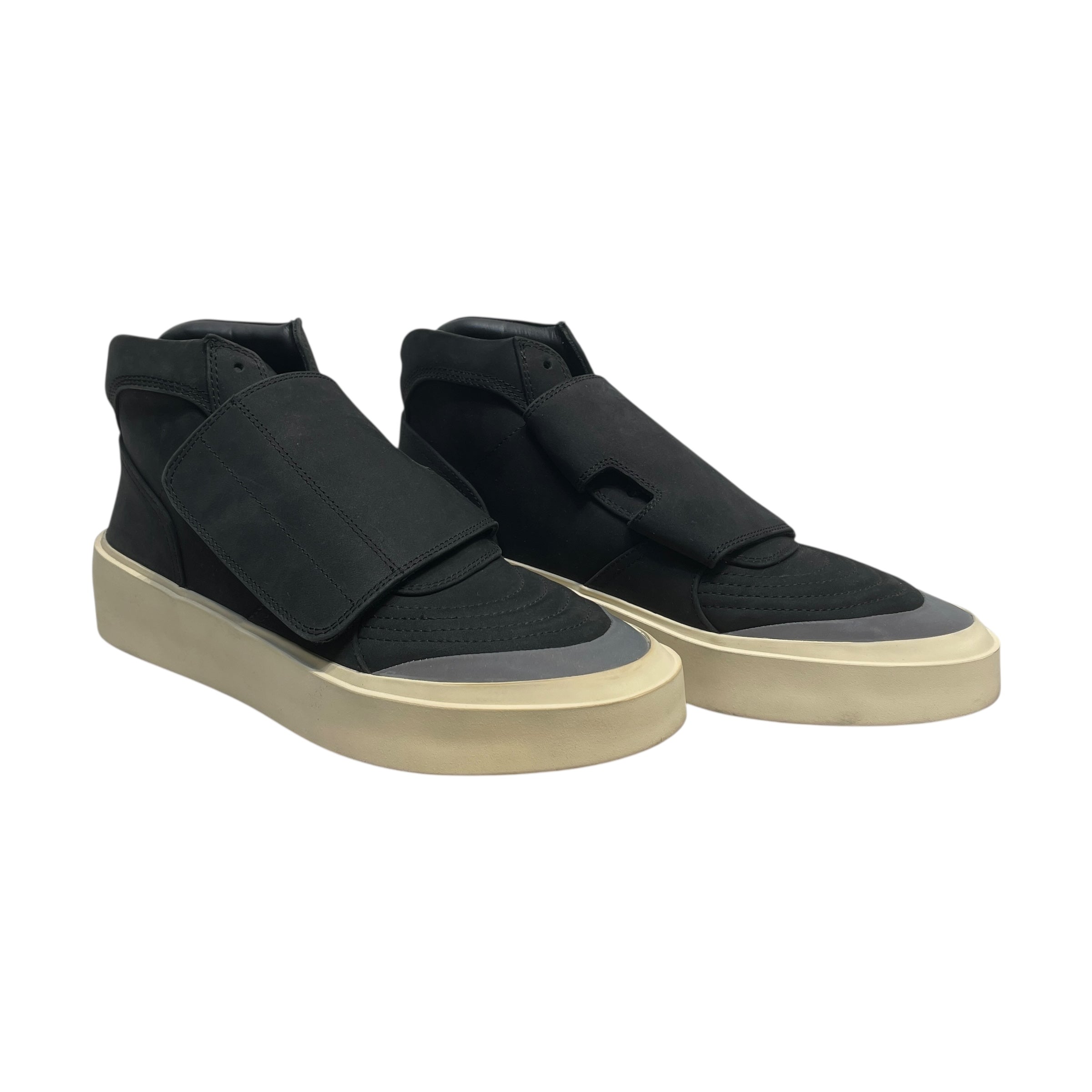 KITH/Hi-Sneakers/EU 41/Suede/BLK/VELCRO STRAP view 1