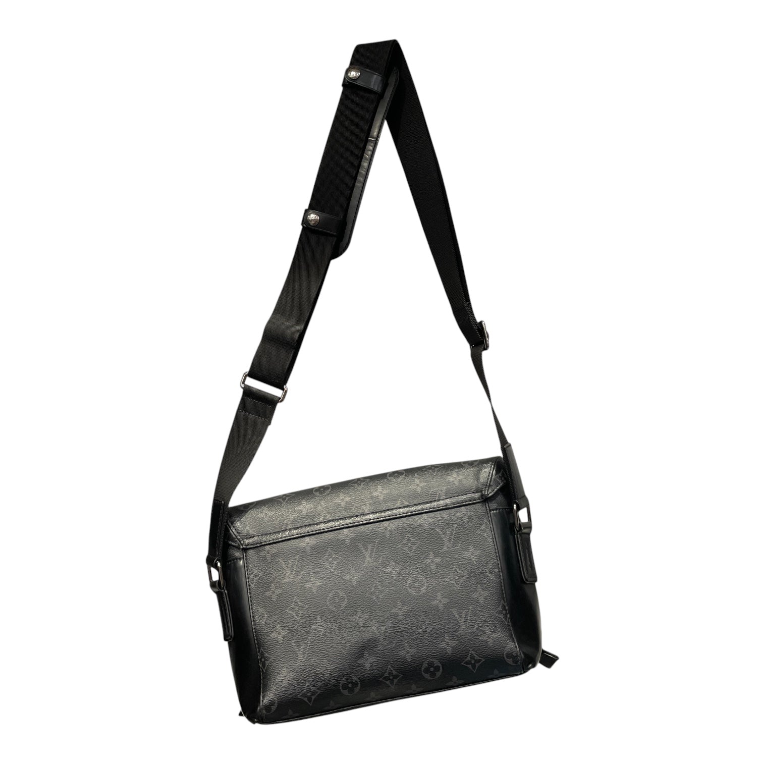 LOUIS VUITTON/Cross Body Bag/Monogram/Leather/BLK/LOUIS VUITTON VOYAGER view 2
