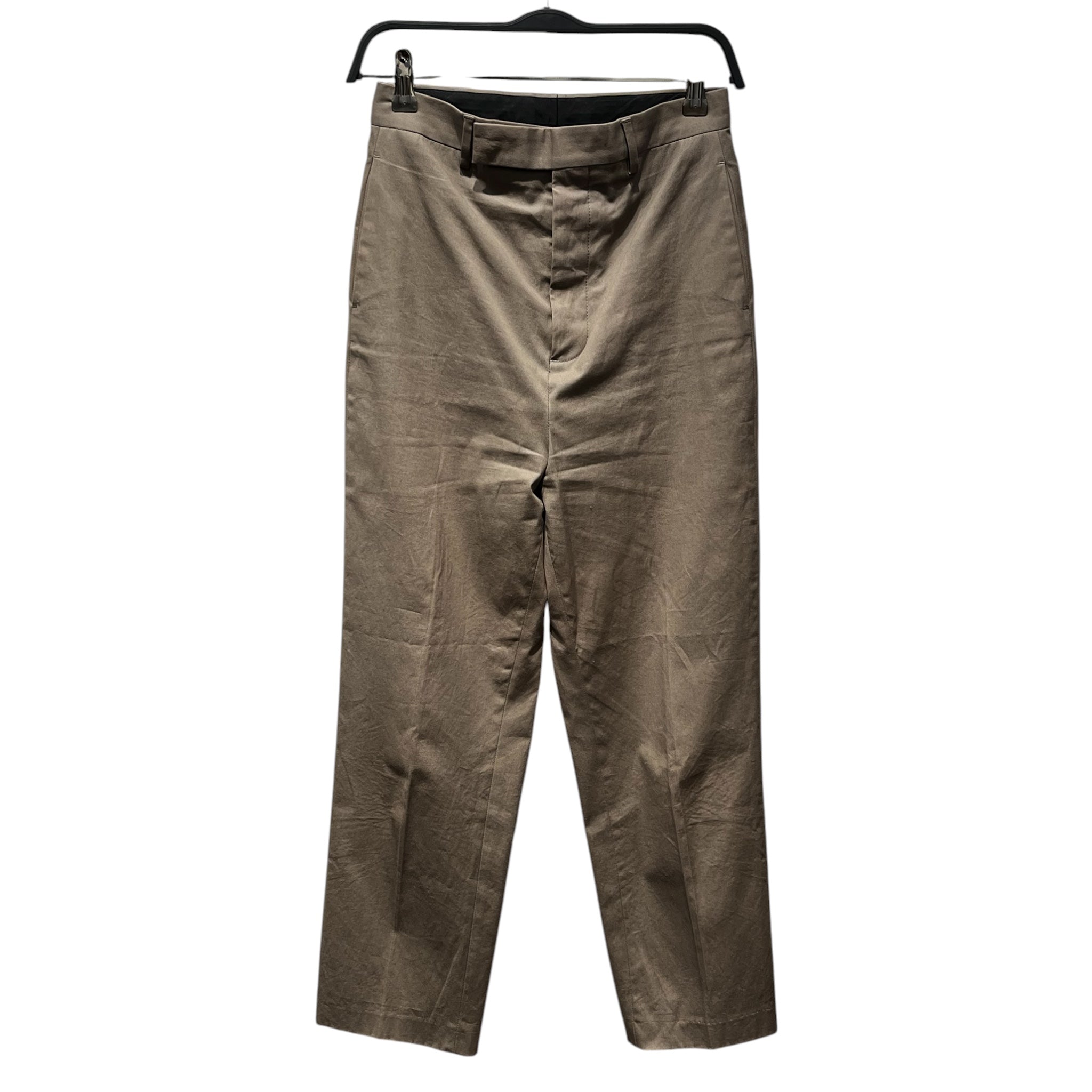 Rick Owens/Straight Pants/4/Cotton/KHK/Button Fly/ view 1