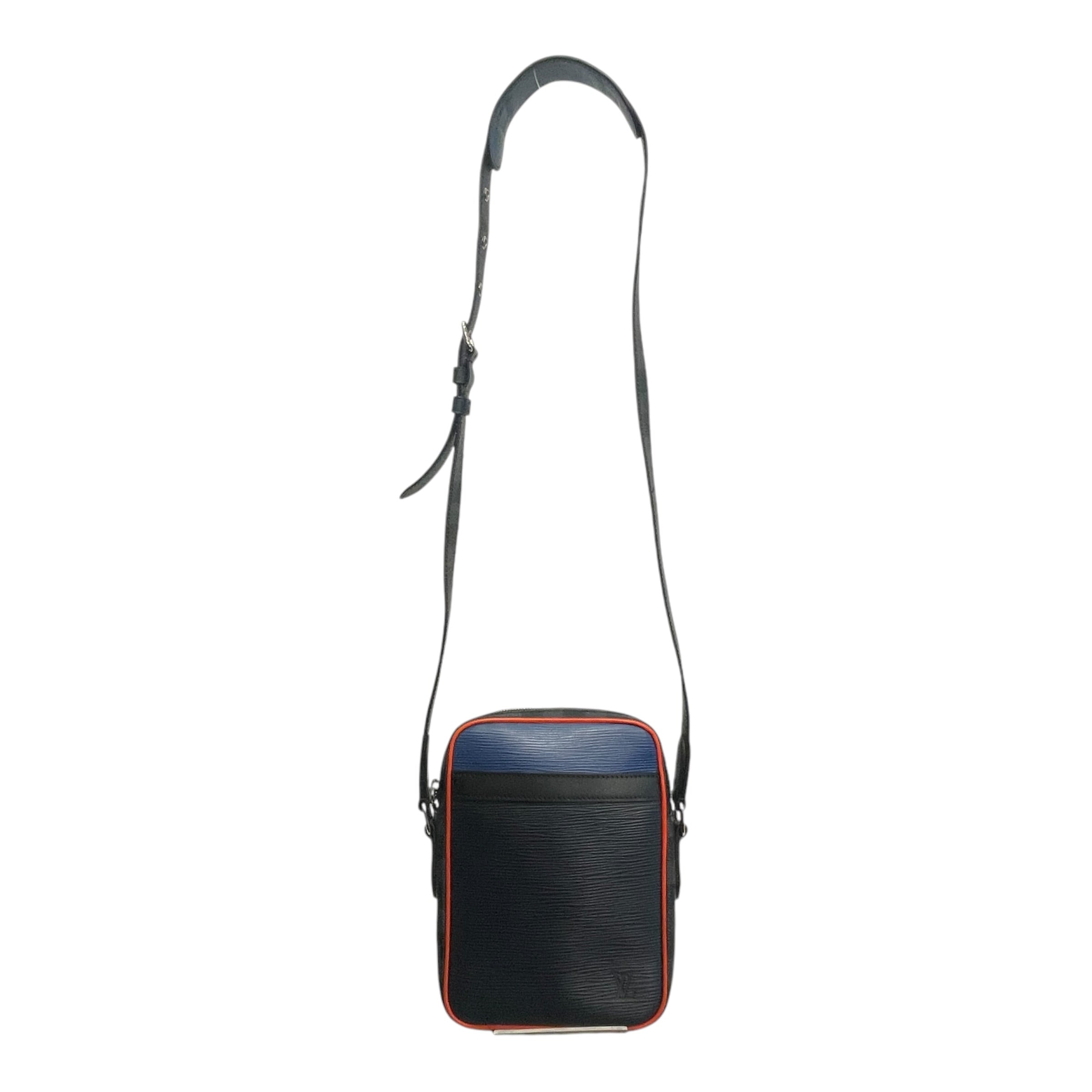 LOUIS VUITTON/Cross Body Bag/Monogram/Leather/NVY/DAMIER GRAPHITE DANUBE PM view 1