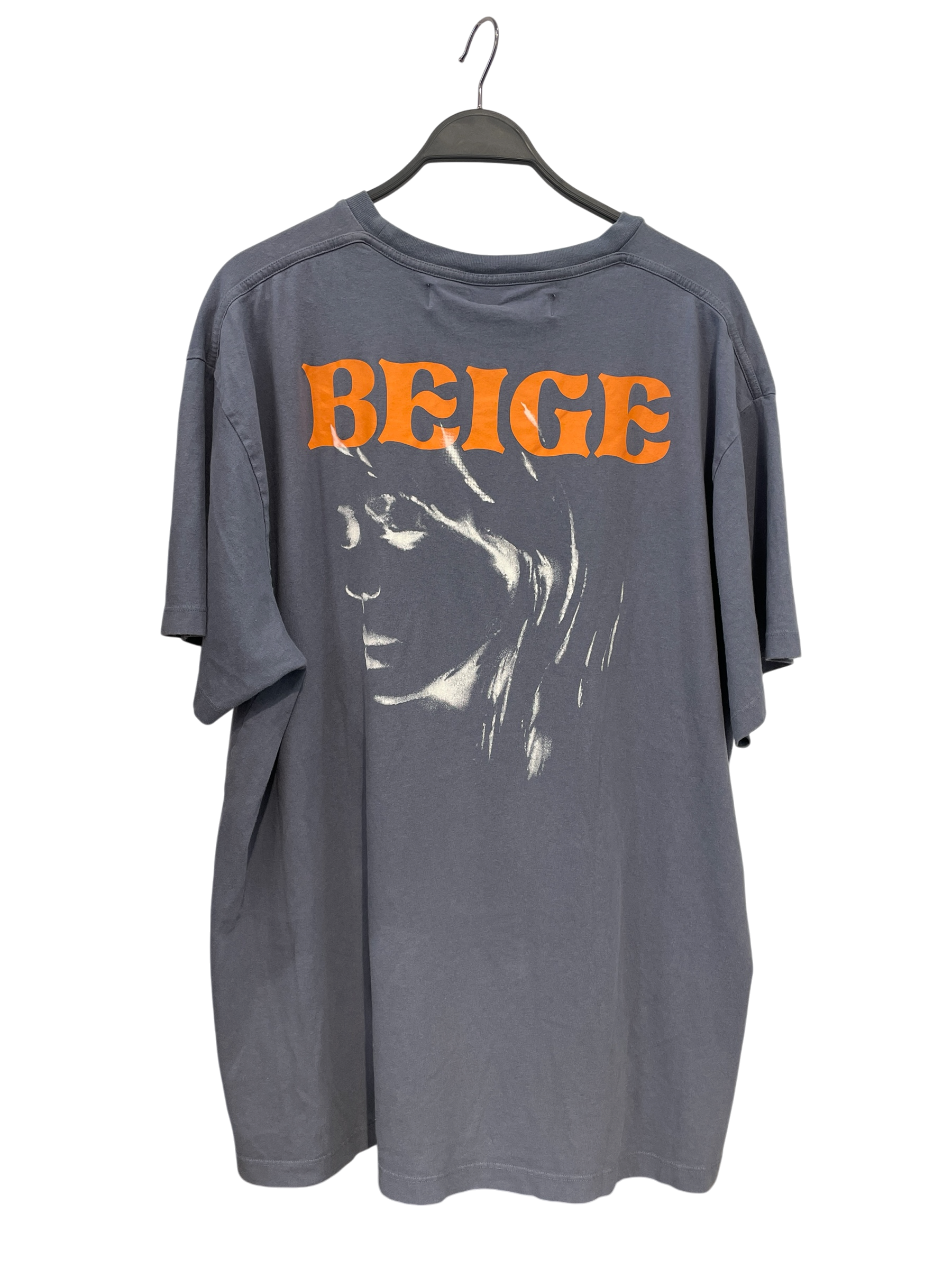 OFF-WHITE/T-Shirt/L/Cotton/BLU/"Beige" view 2